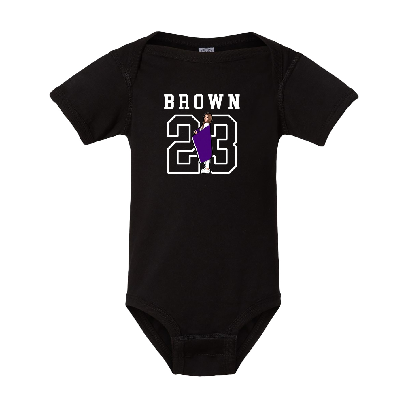 Baby Onesie — Shirsey in Black