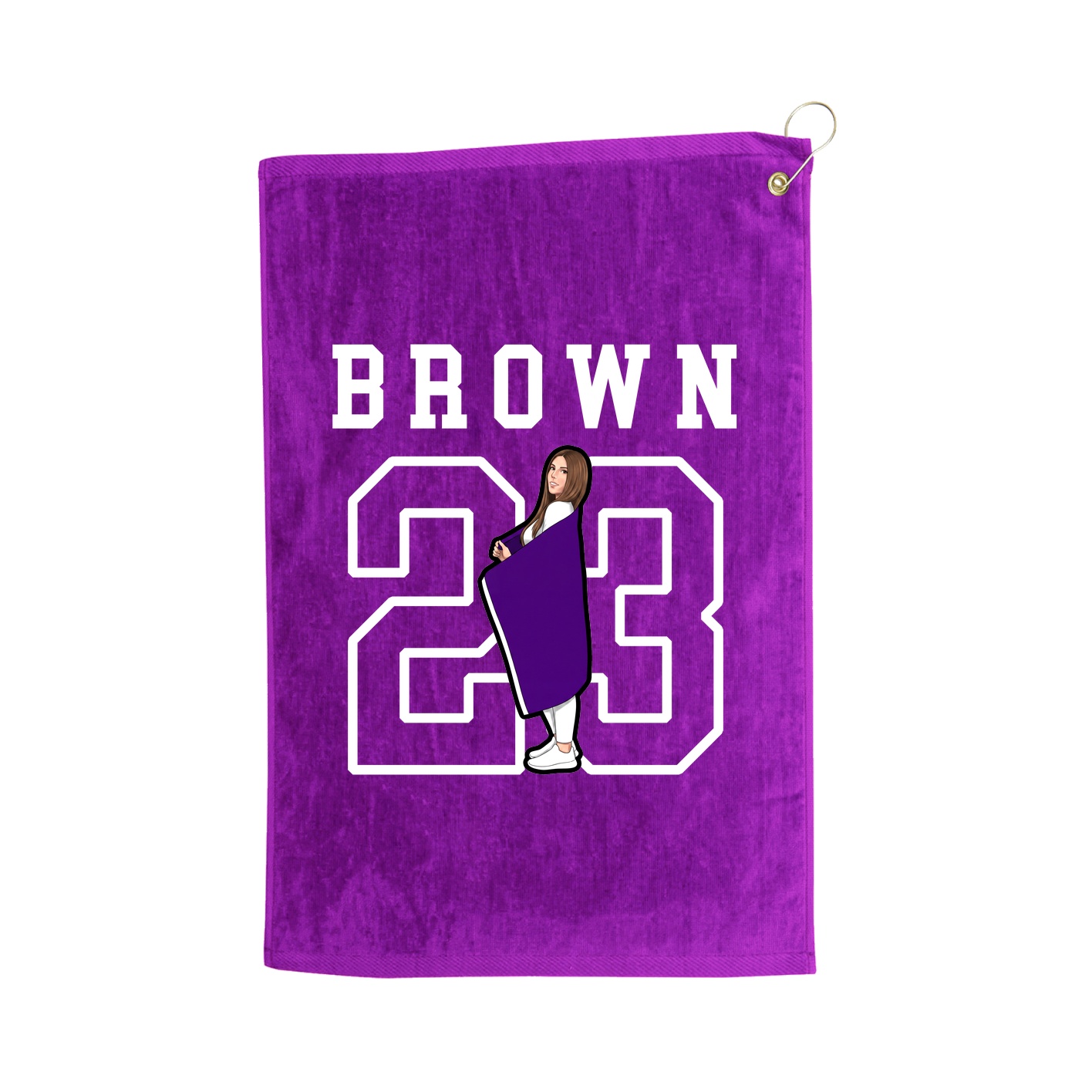 Golf Towel — Shirsey in Purple