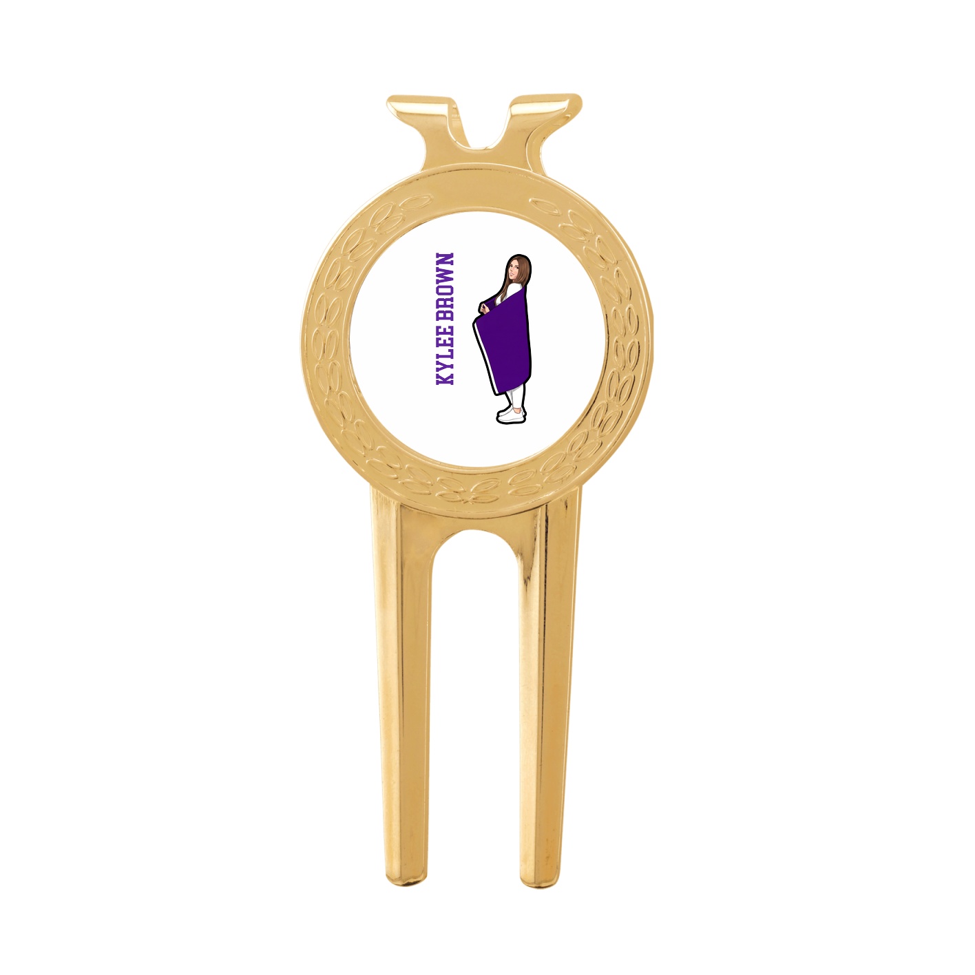 Divot Tool with Ball Marker — Name Vertical in Classic
