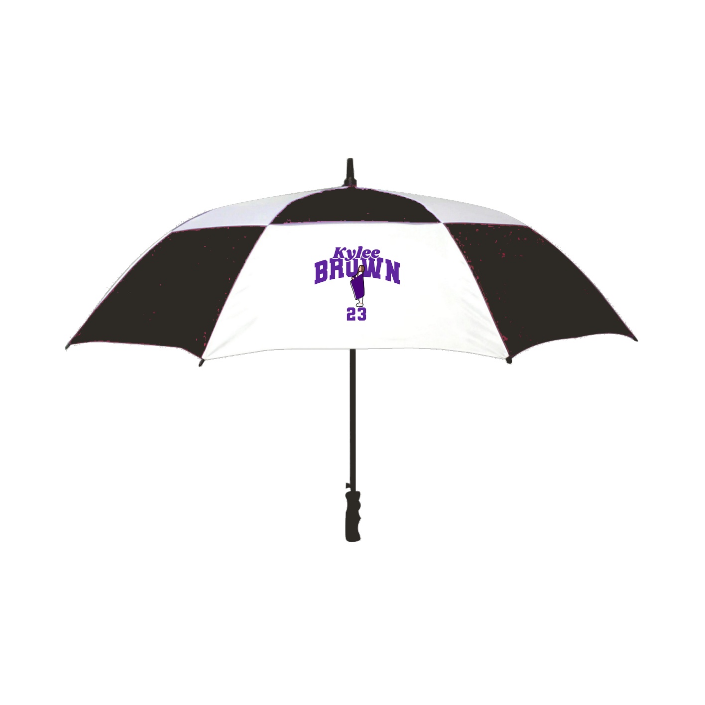 Golf Umbrella — Signature Arch in Black