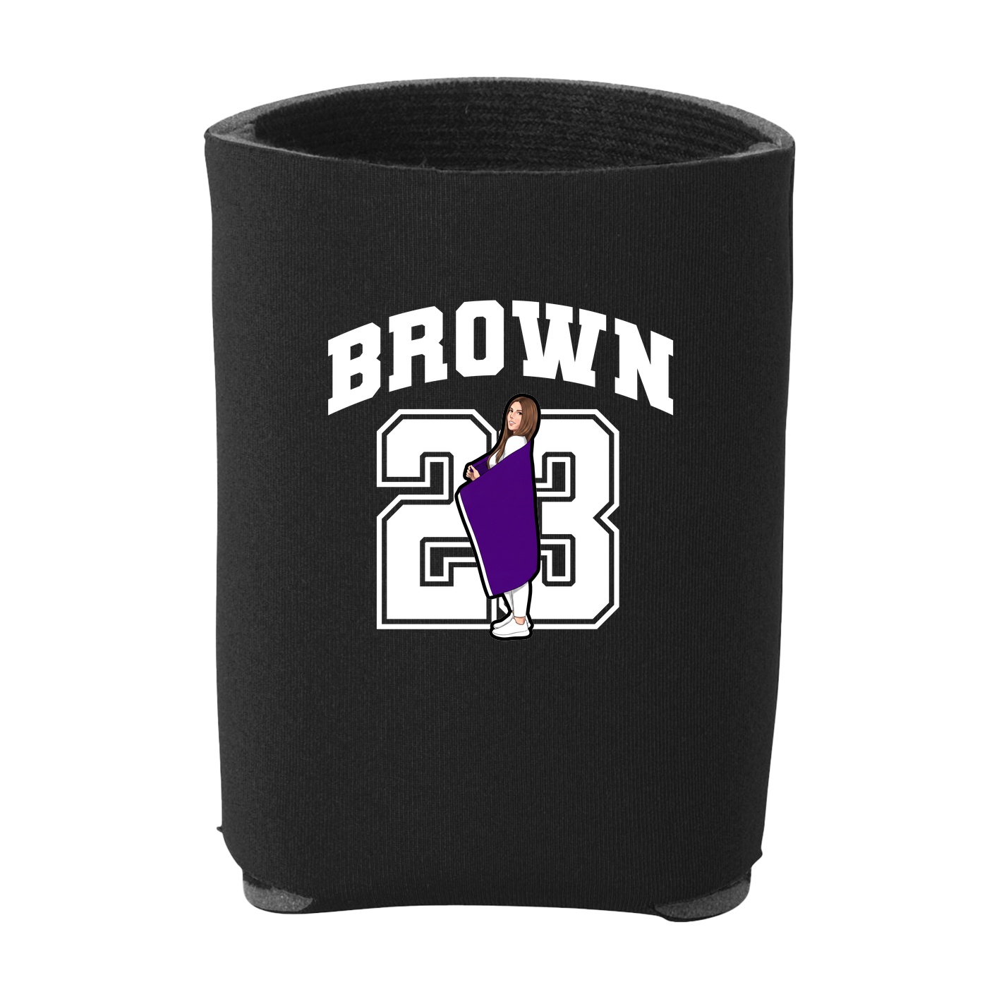 Can Holder — Number in Black