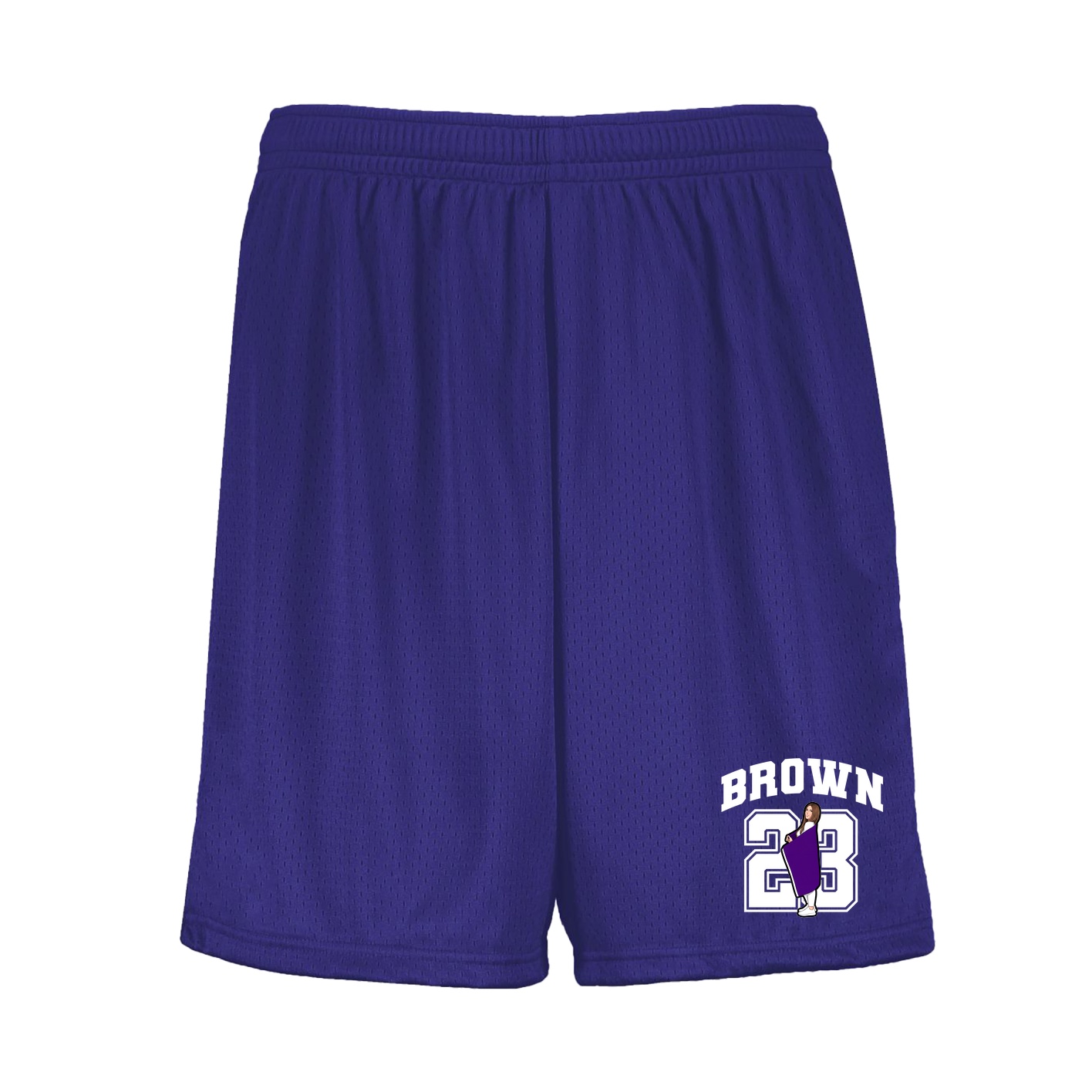 Shorts — Number in Purple