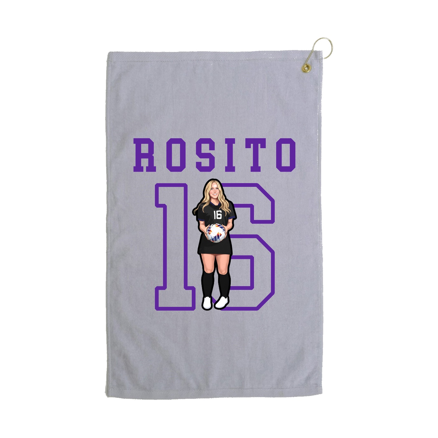 Golf Towel — Shirsey in Grey