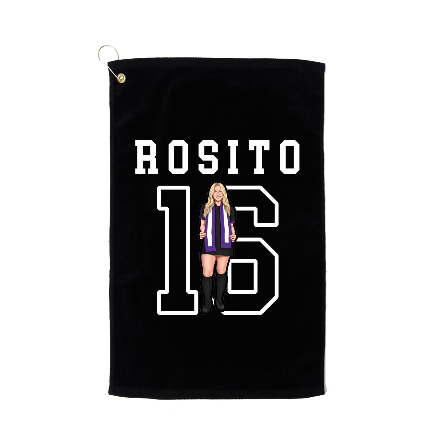 Golf Towel — Shirsey in Black