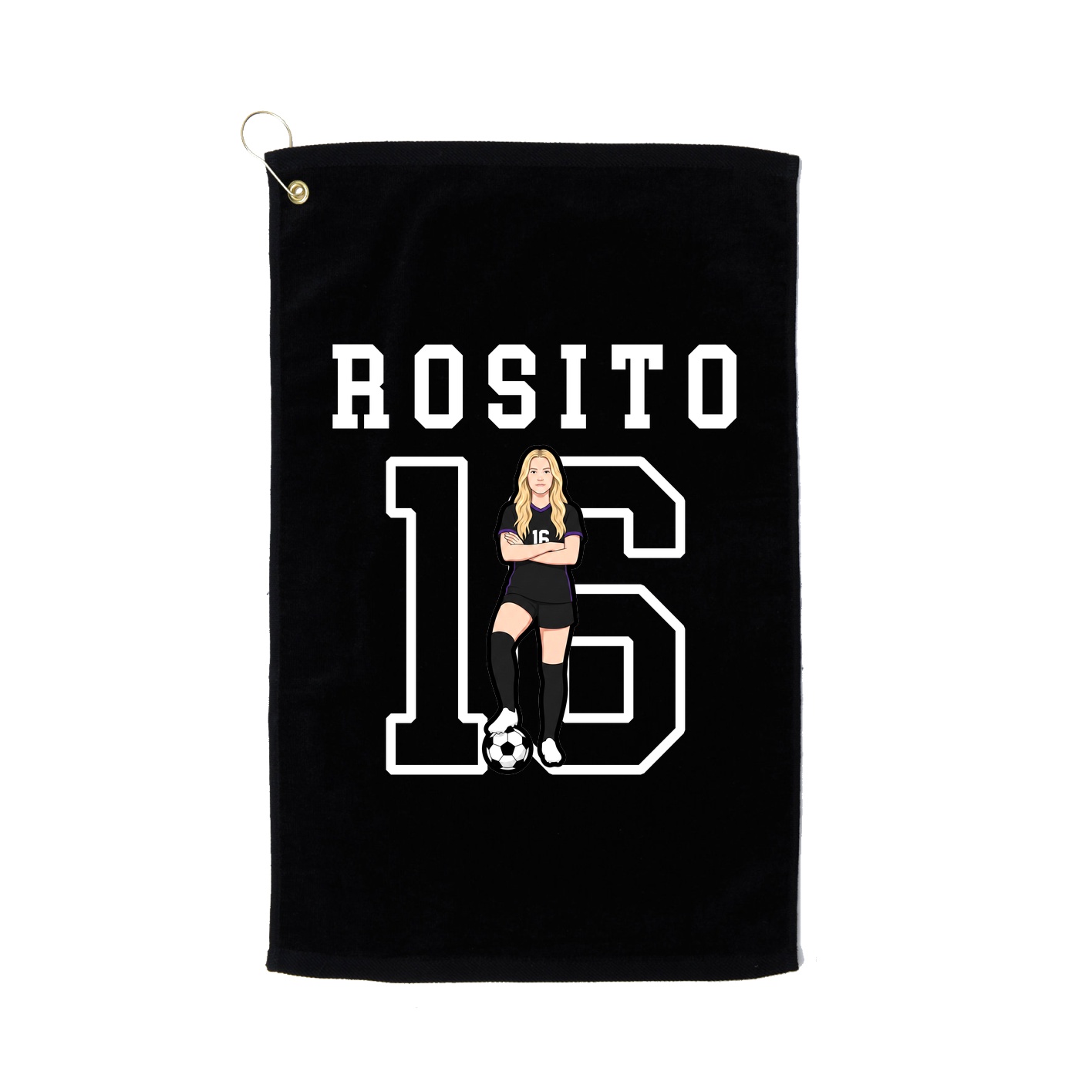 Golf Towel — Shirsey in Black