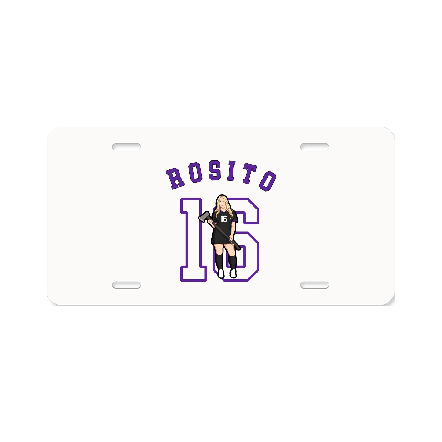 License Plate — Shirsey Arch in Classic