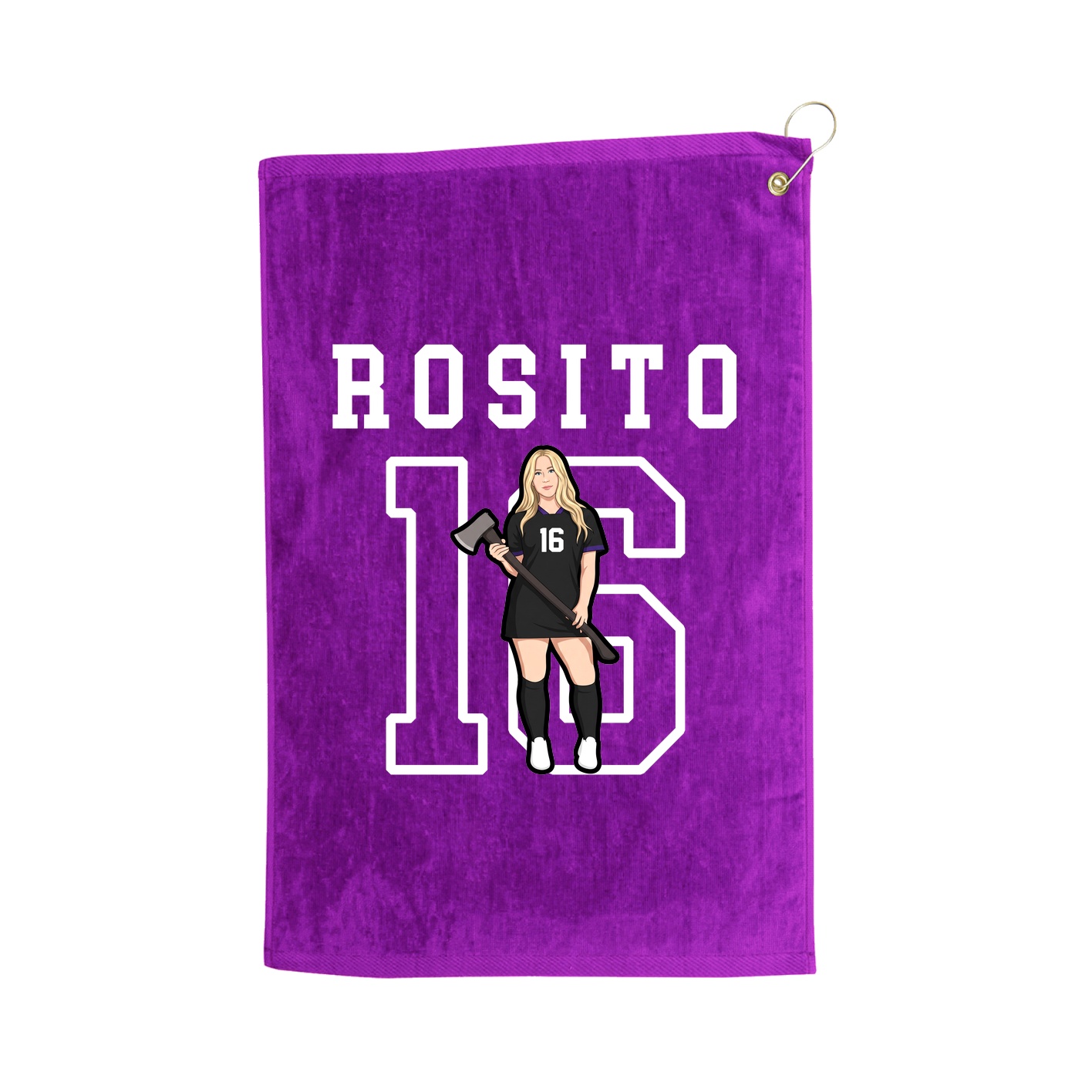Golf Towel — Shirsey in Purple