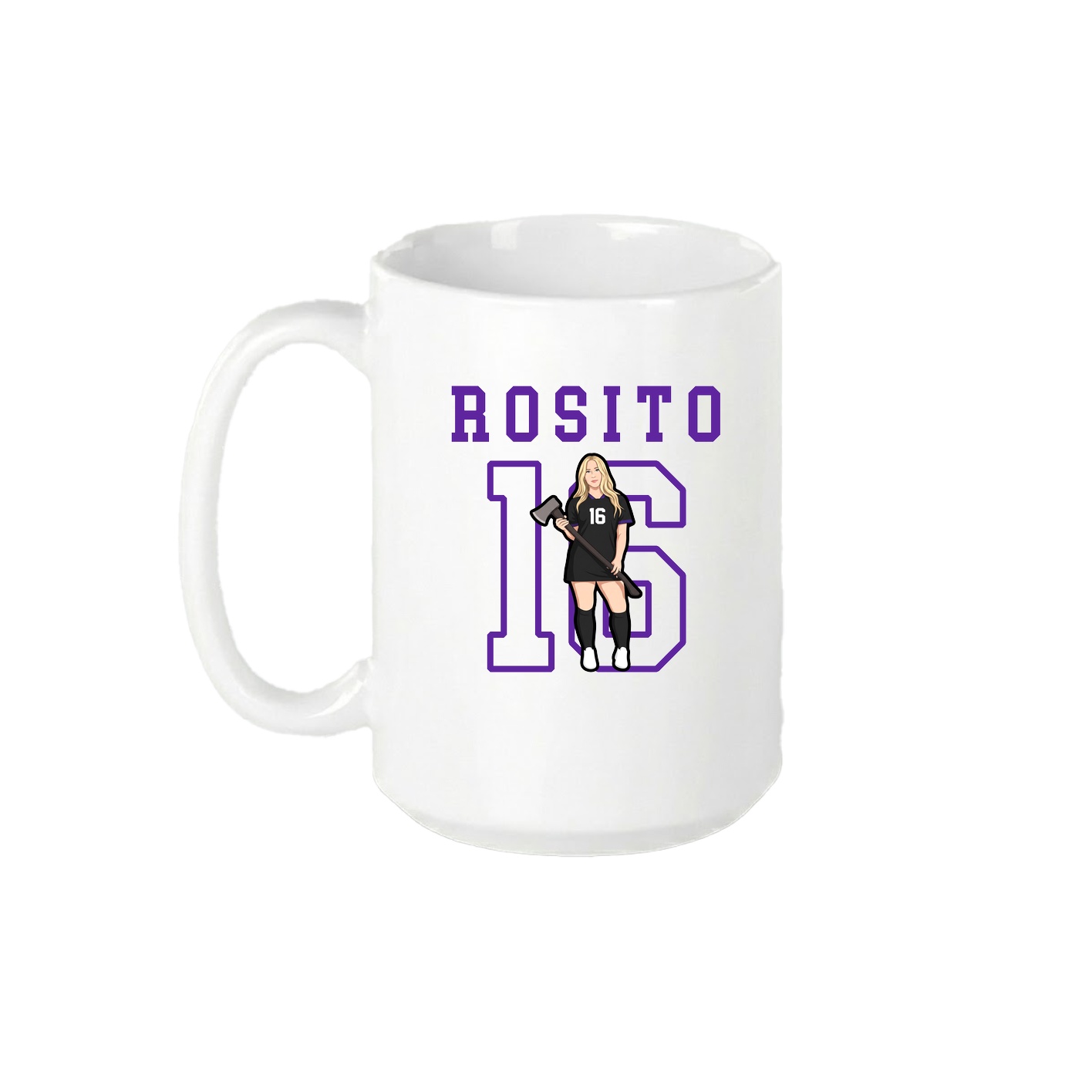 15oz Coffee Mug — Shirsey in White