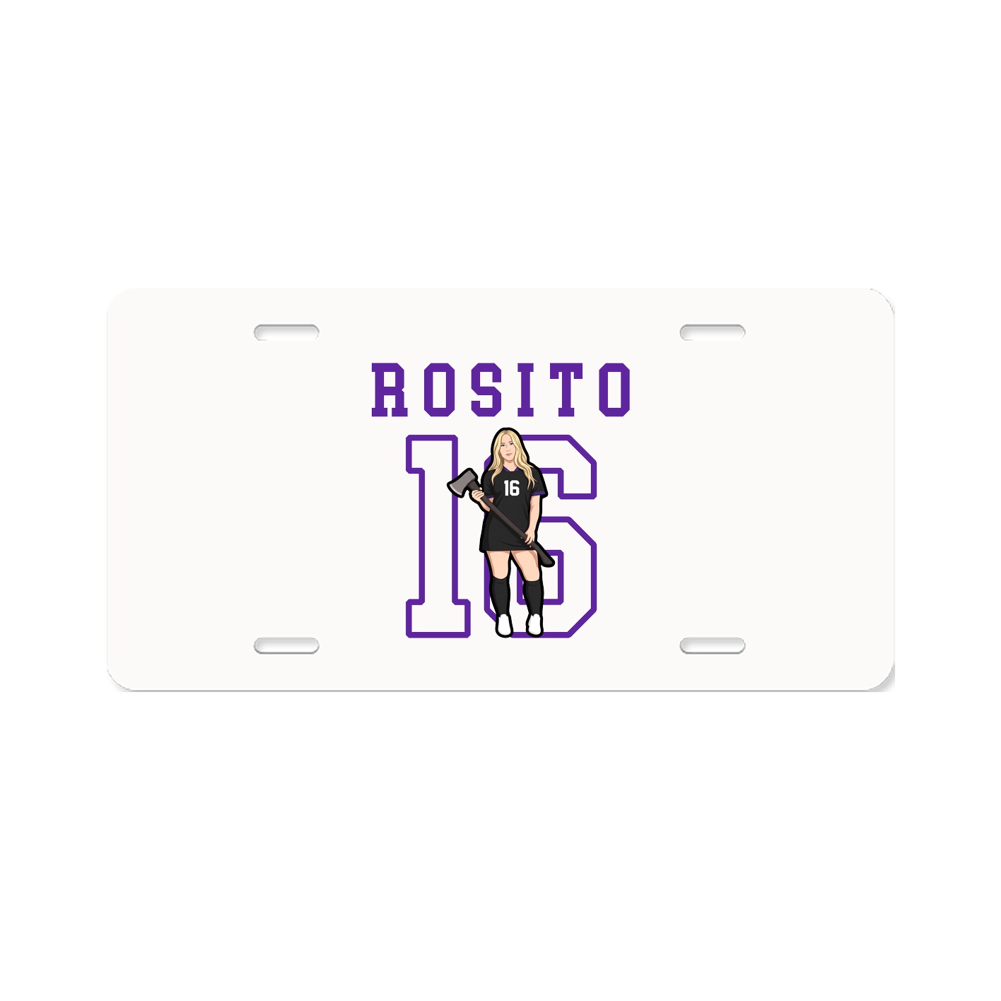 License Plate — Shirsey in Classic