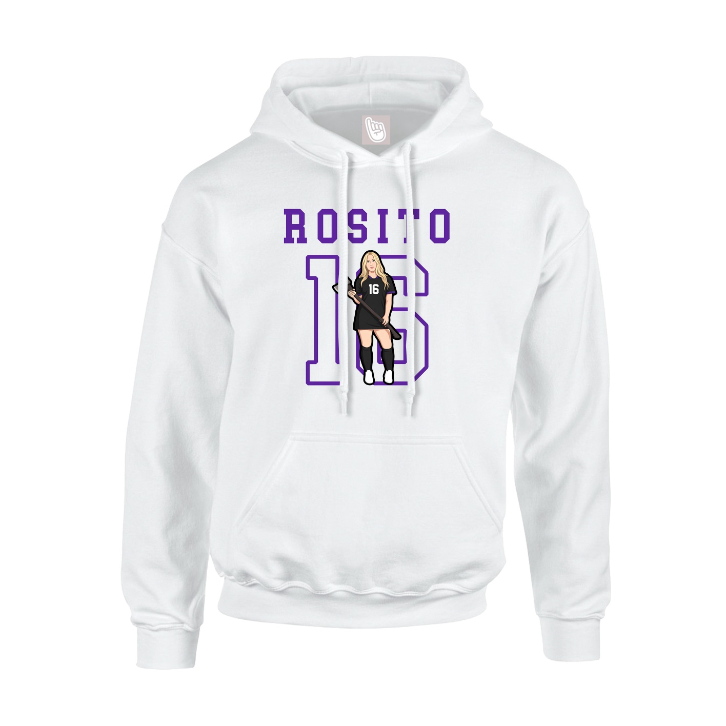 Youth Hoodie — Shirsey in White