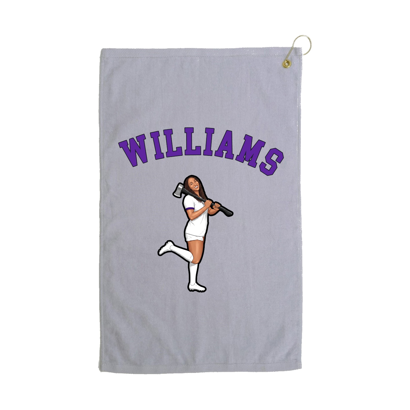 Golf Towel — Shirsey Arch in Grey