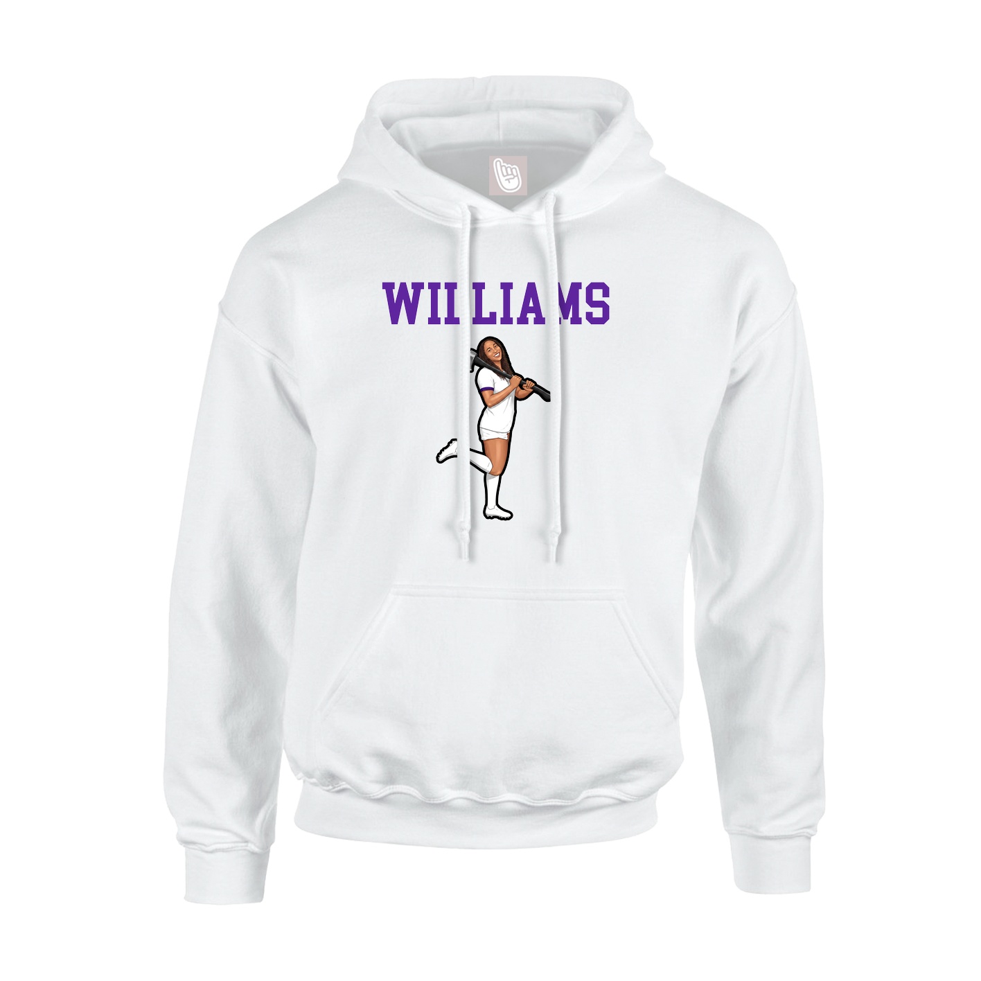Youth Hoodie — Shirsey in White