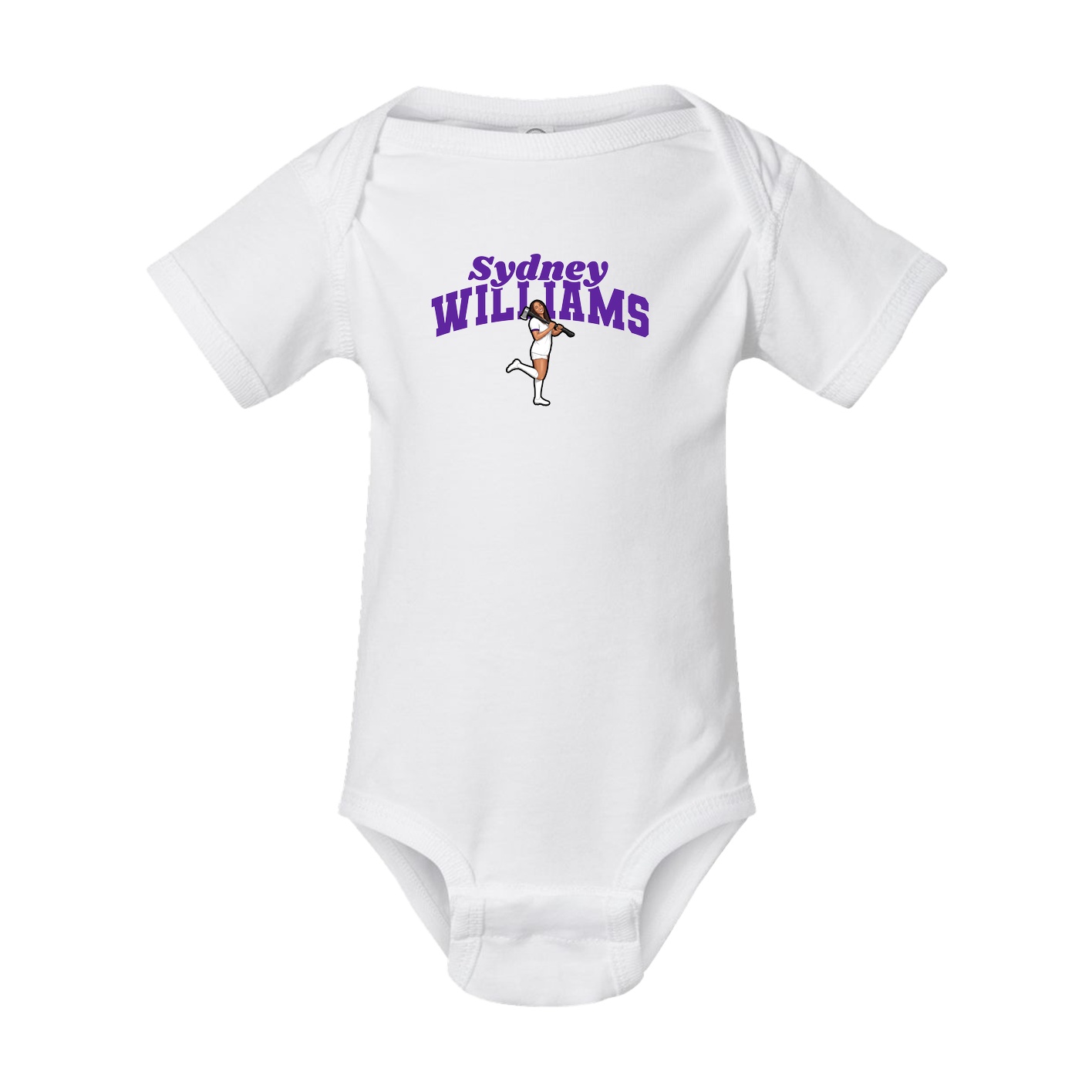 Baby Onesie — Signature Arch in White