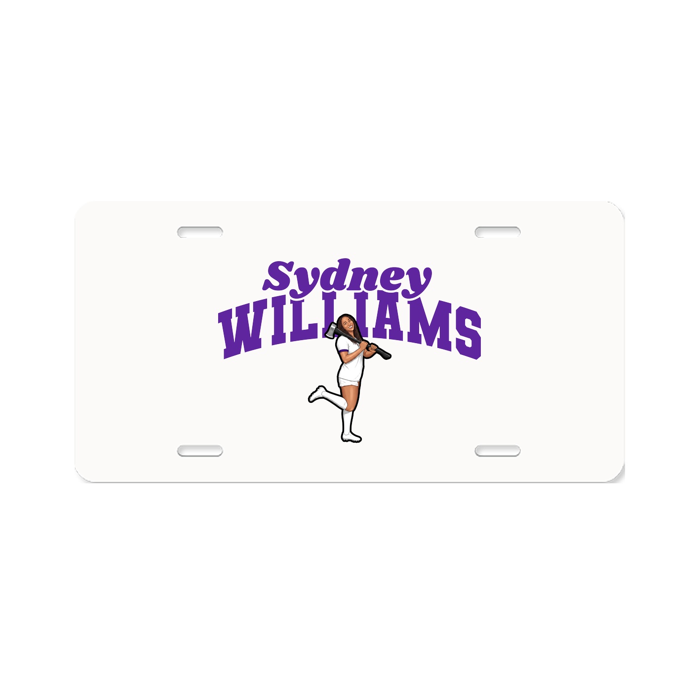 License Plate — Signature Arch in Classic
