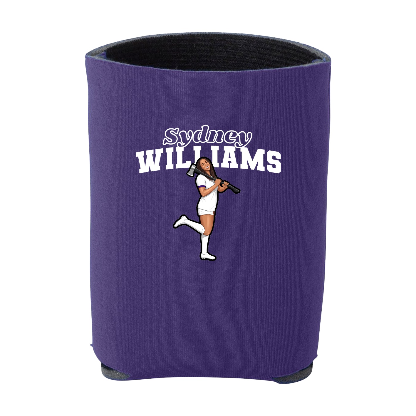 Can Holder — Name Arch in Purple