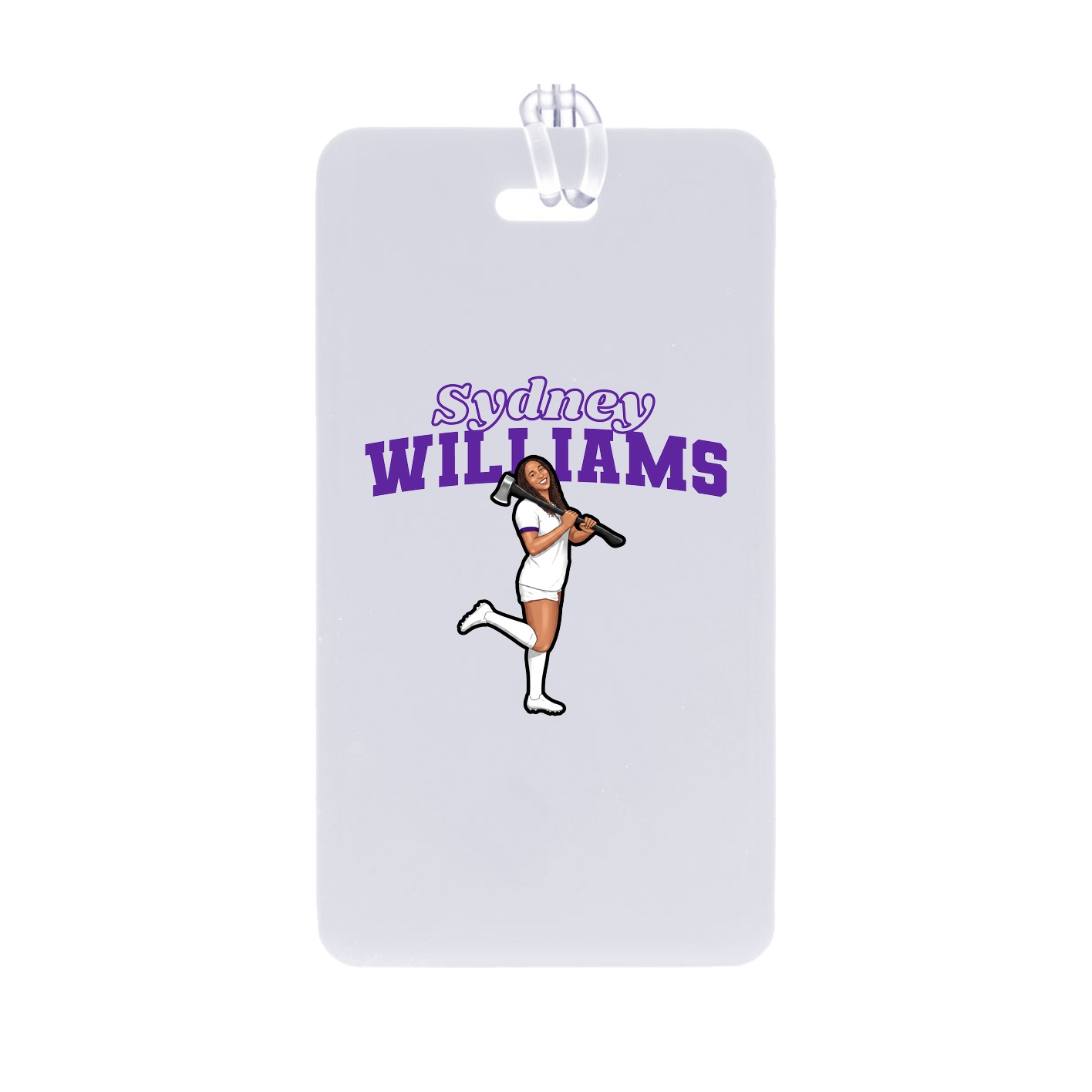 Bag Tag — Name Arch in Classic