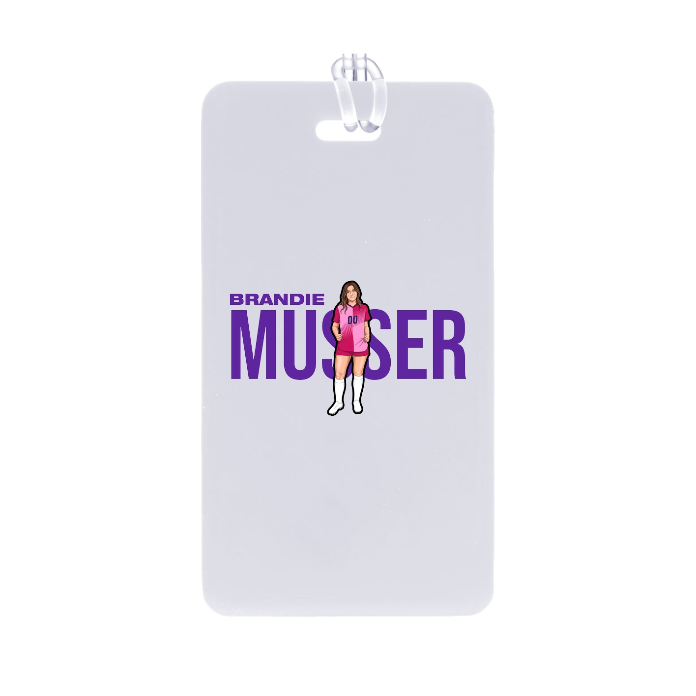 Bag Tag — Player Name in Classic