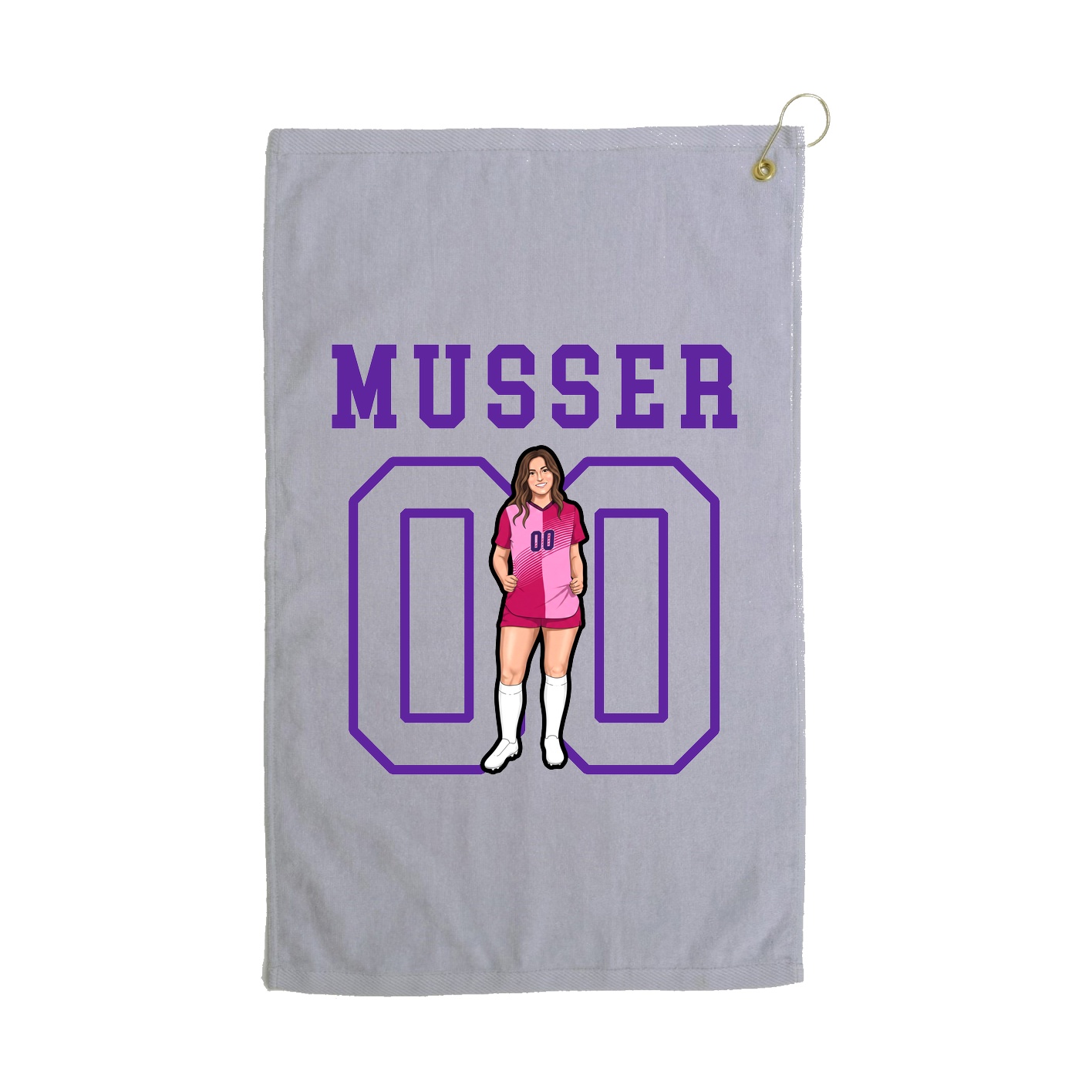 Golf Towel — Shirsey in Grey