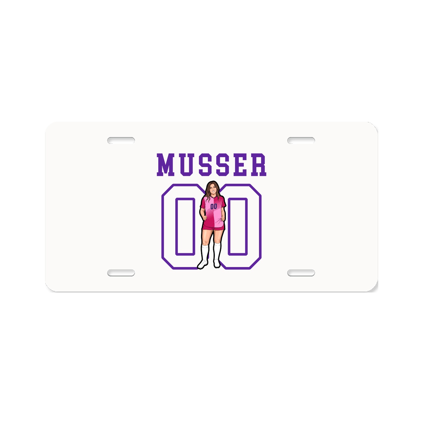 License Plate — Shirsey in Classic