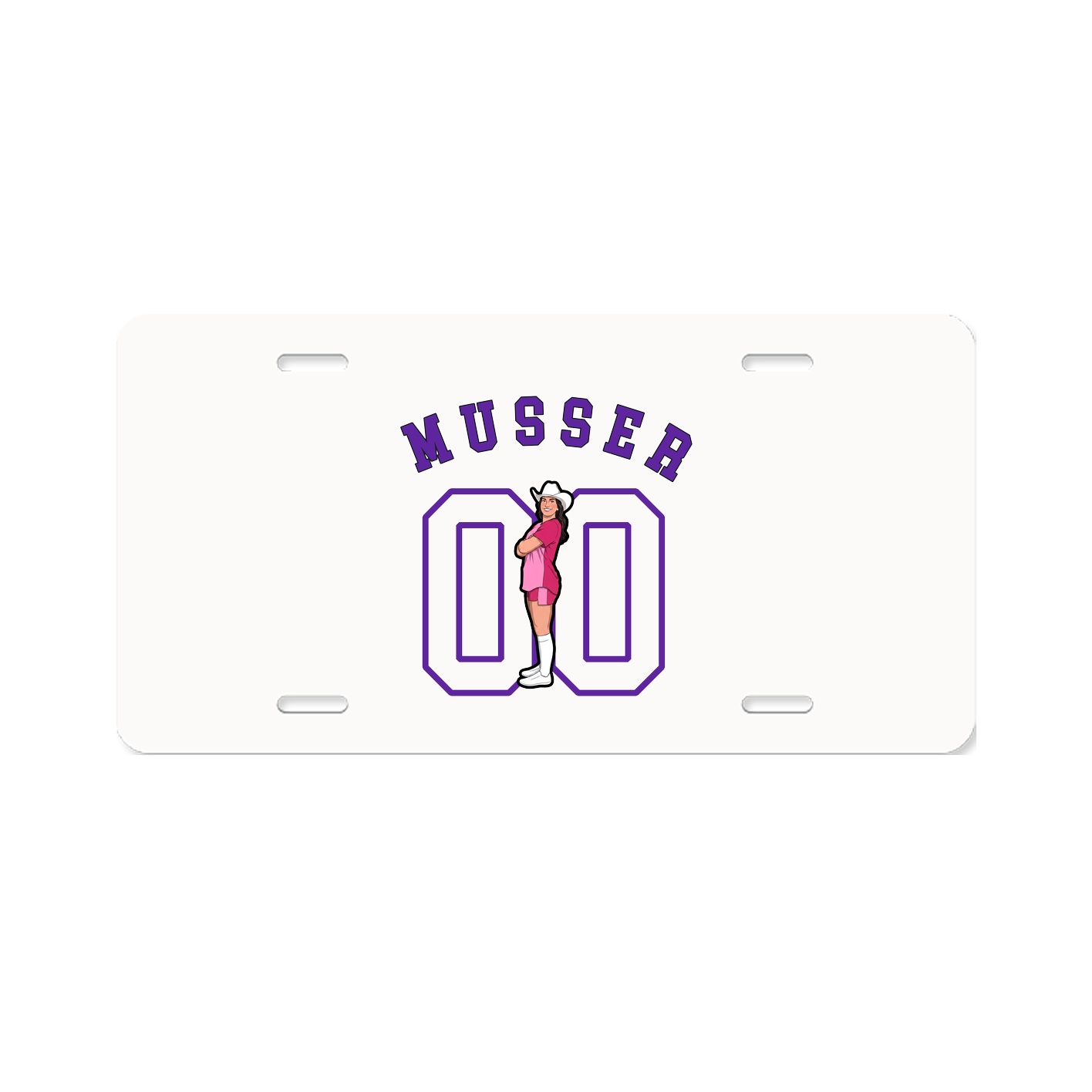 License Plate — Shirsey Arch in Classic