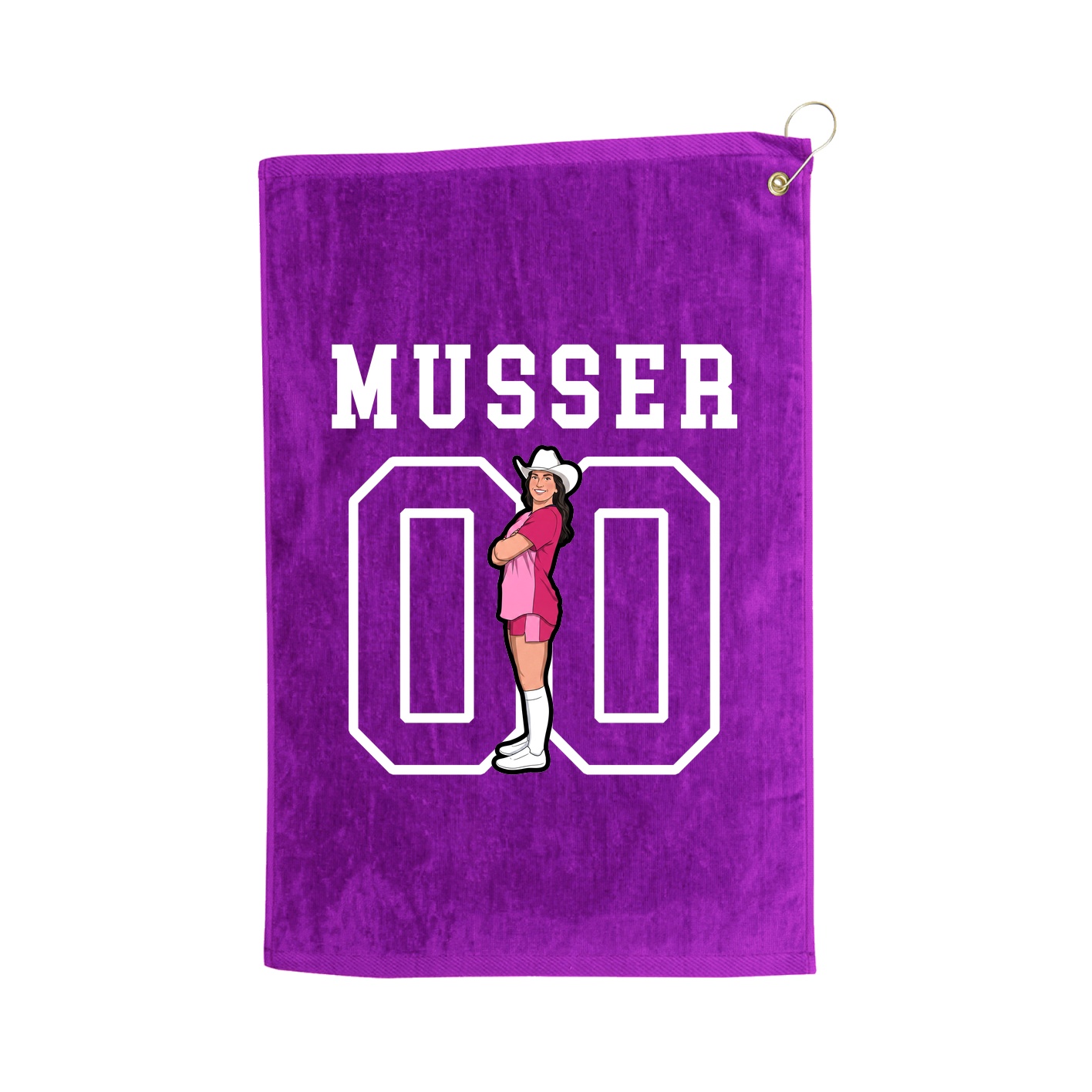 Golf Towel — Shirsey in Purple