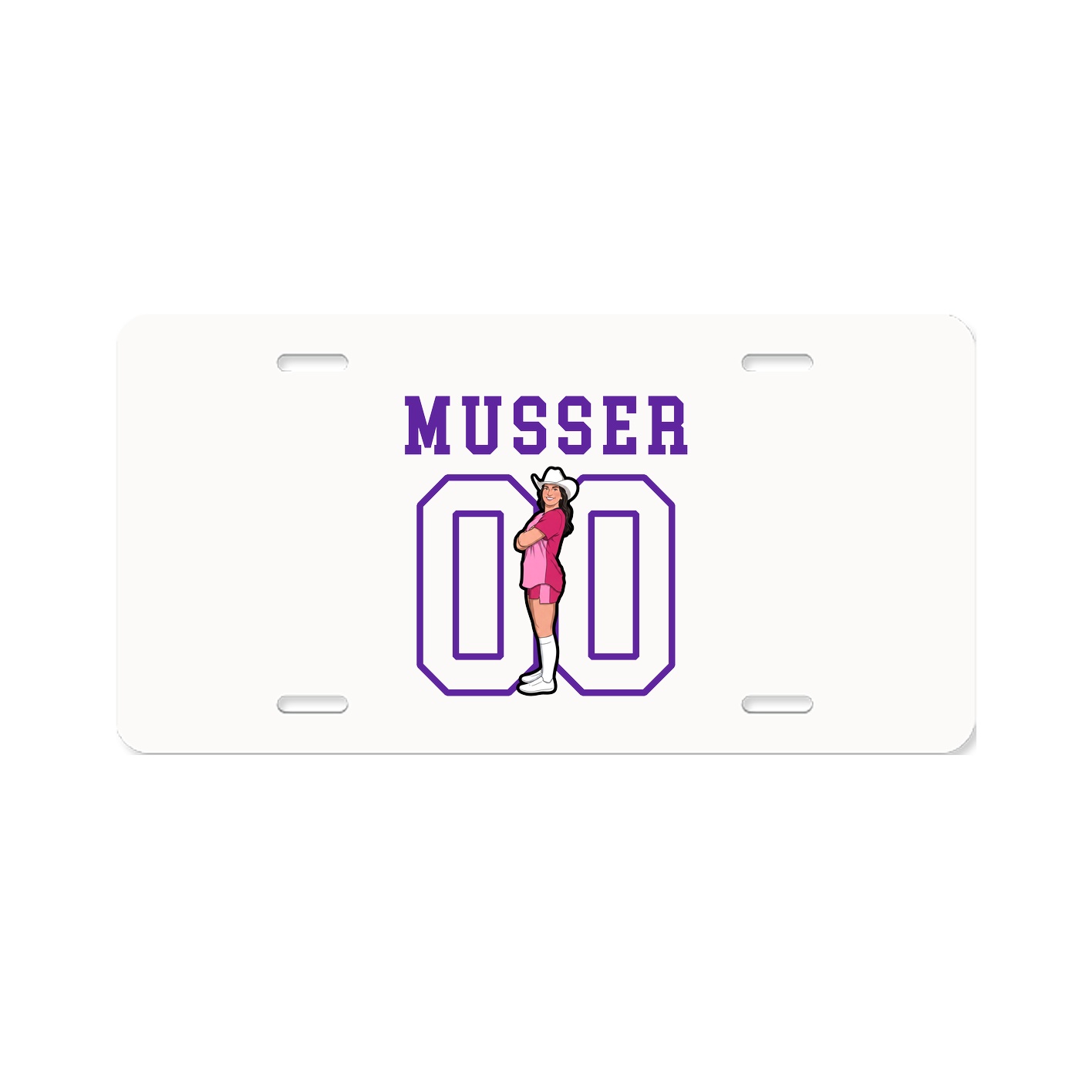 License Plate — Shirsey in Classic