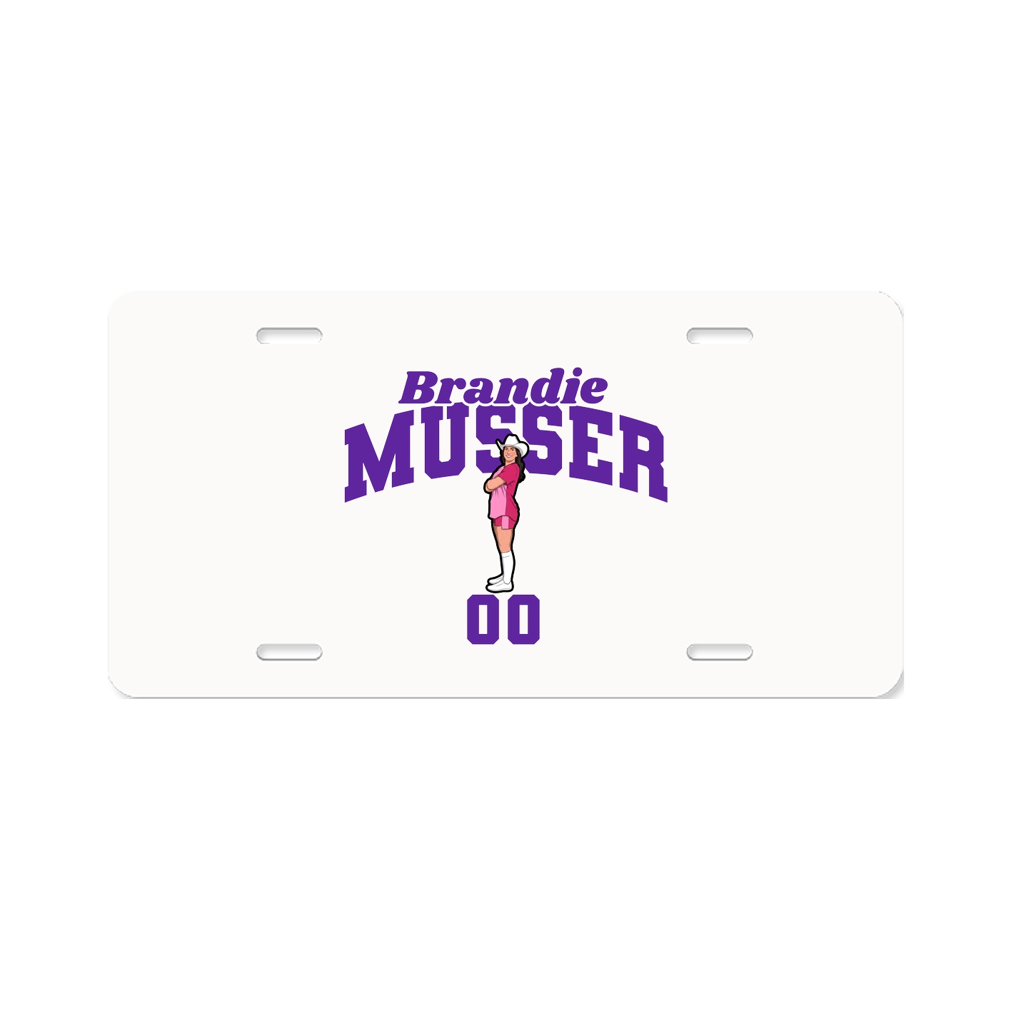 License Plate — Signature Arch in Classic