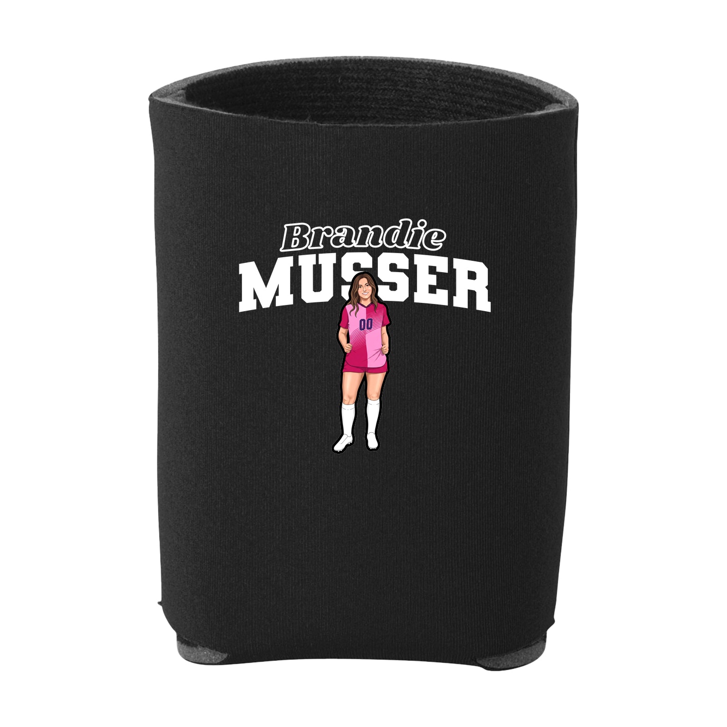 Can Holder — Name Arch in Black