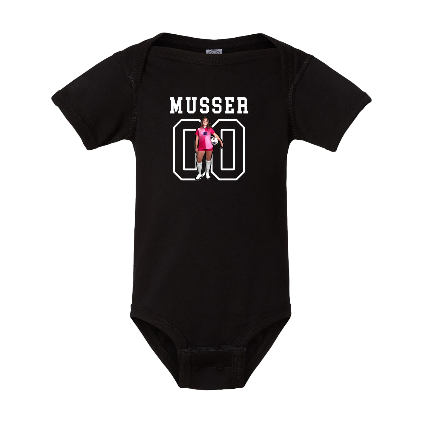 Baby Onesie — Shirsey in Black