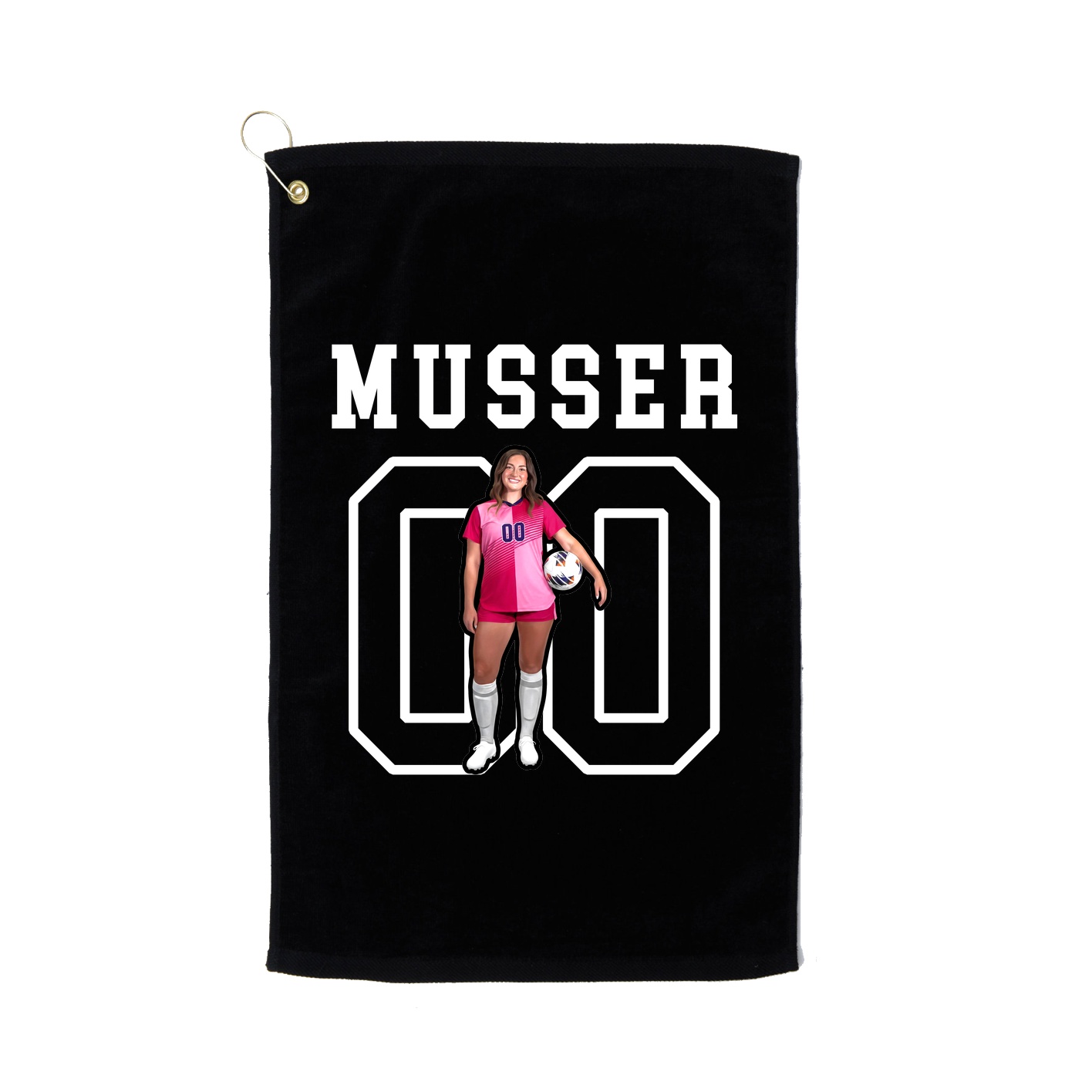 Golf Towel — Shirsey in Black