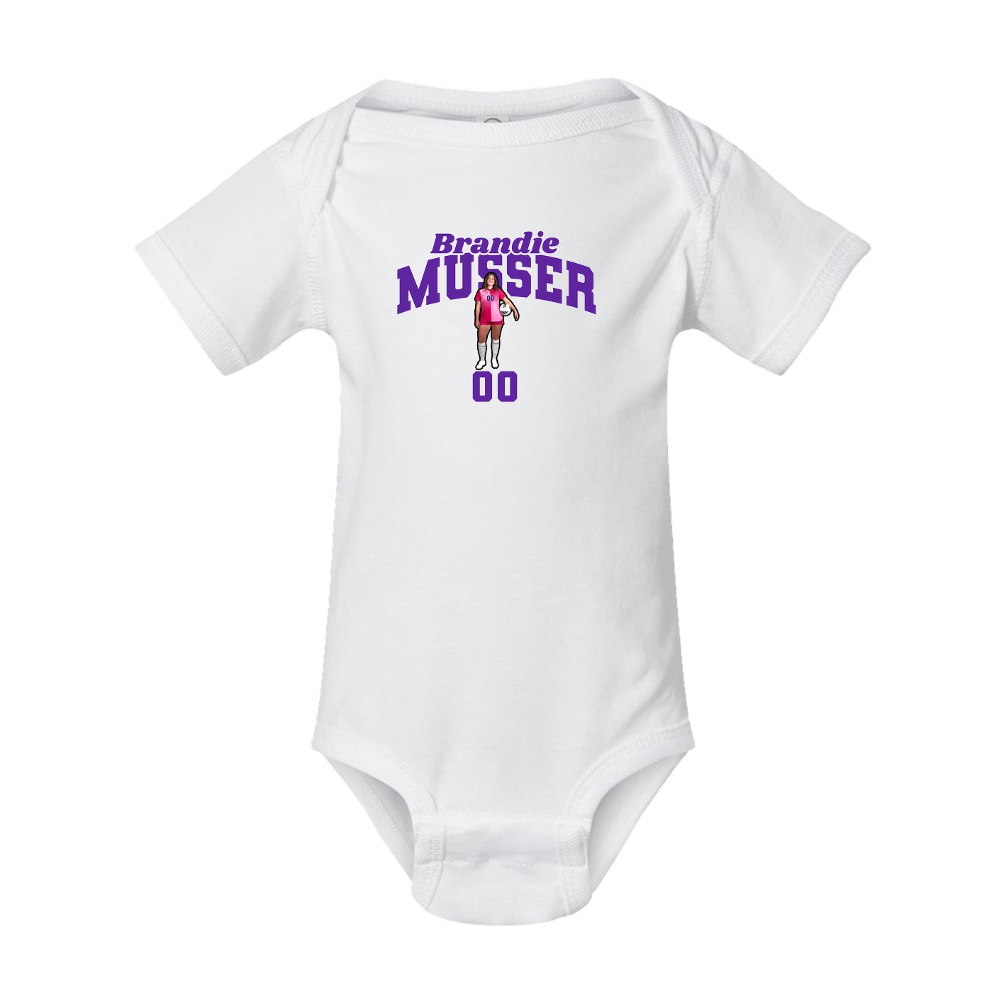 Baby Onesie — Signature Arch in White