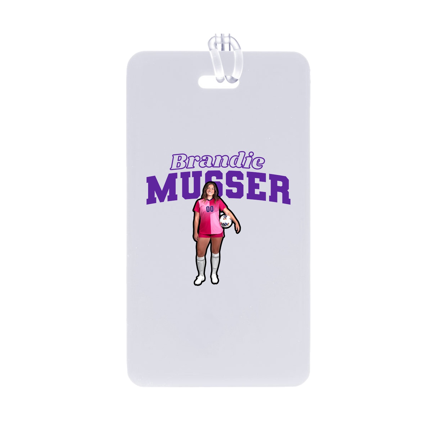 Bag Tag — Name Arch in Classic