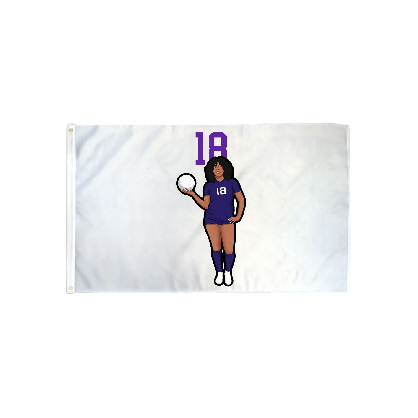 3x5 Flag — Number Top in Classic
