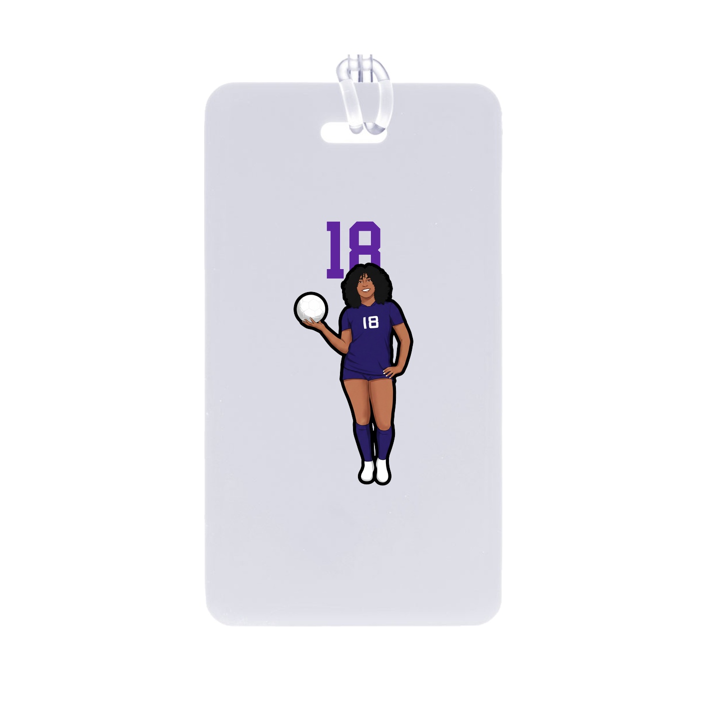 Bag Tag — Number Top in Classic