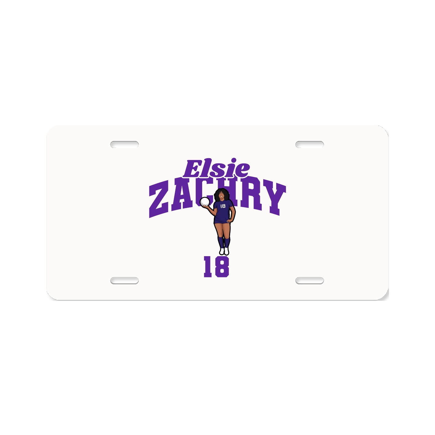 License Plate — Signature Arch in Classic