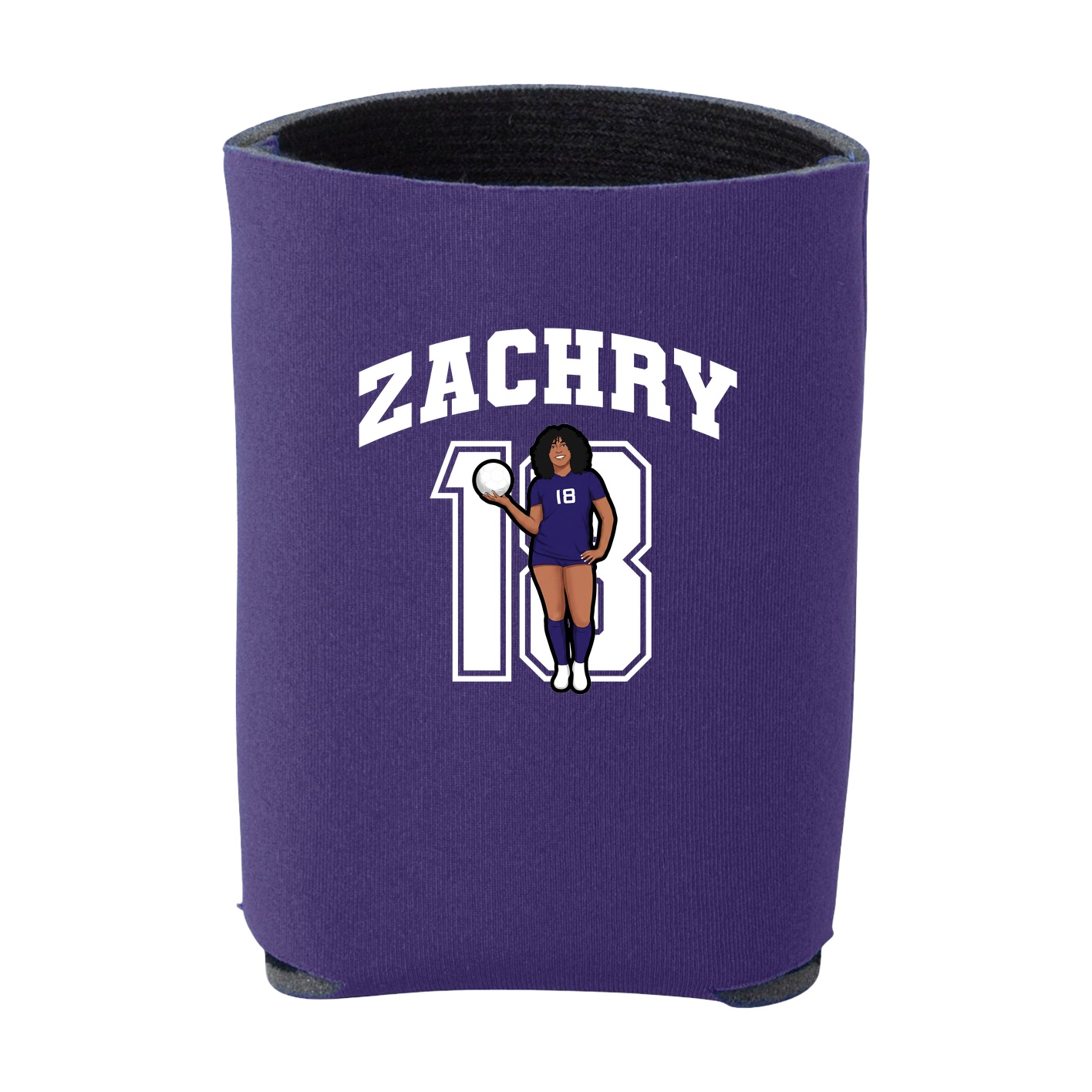 Can Holder — Number in Purple