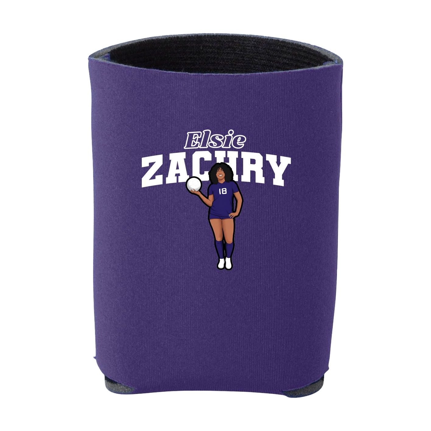 Can Holder — Name Arch in Purple