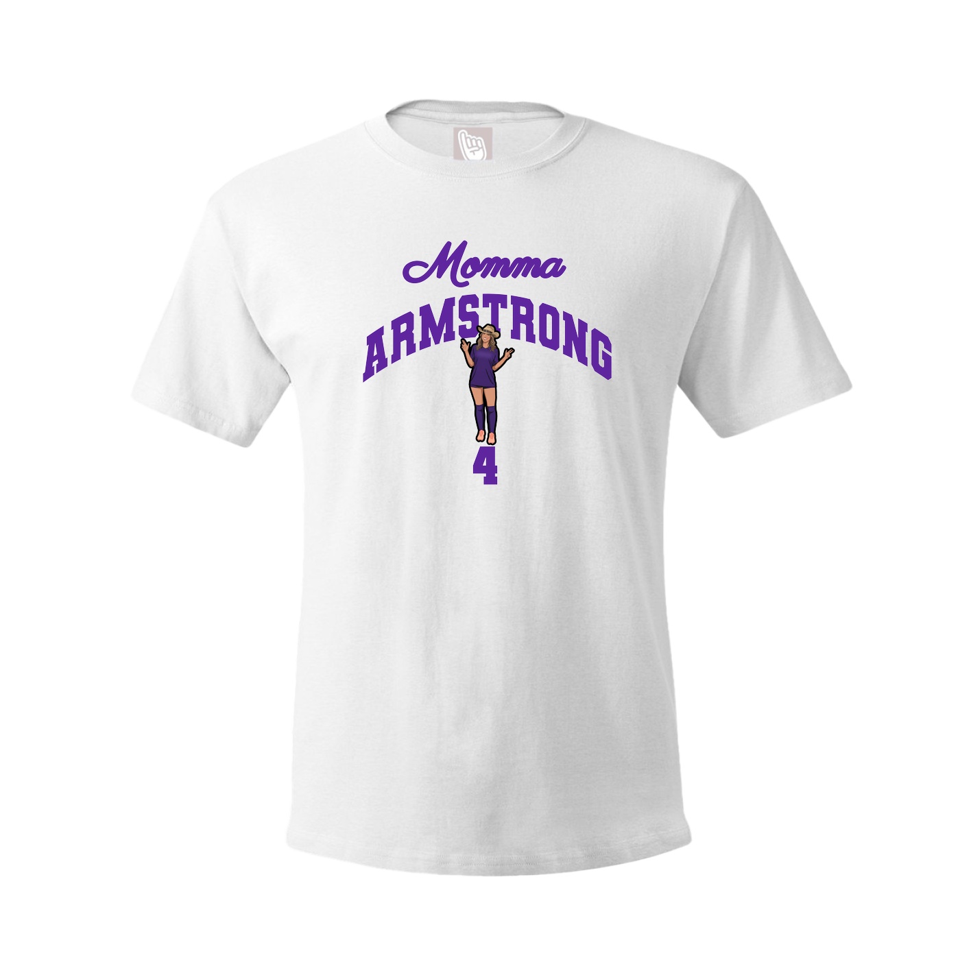 Tee — Mothers Day Arch in White