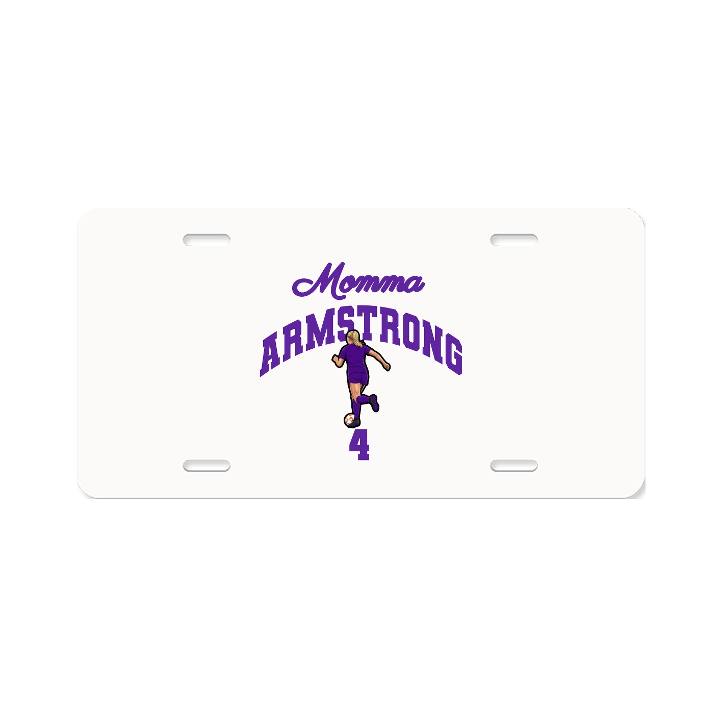 License Plate — Mothers Day Arch in Classic