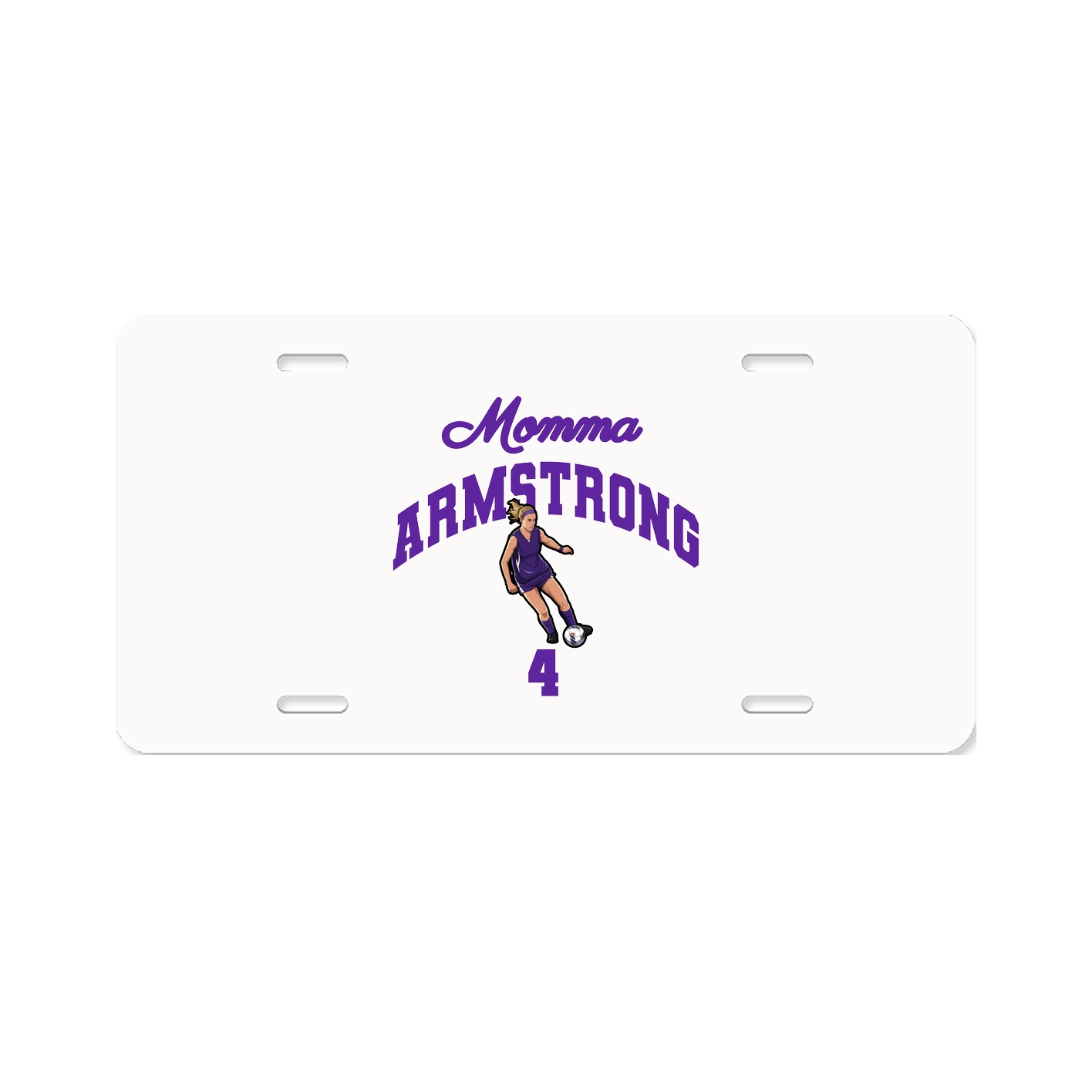 License Plate — Mothers Day Arch in Classic