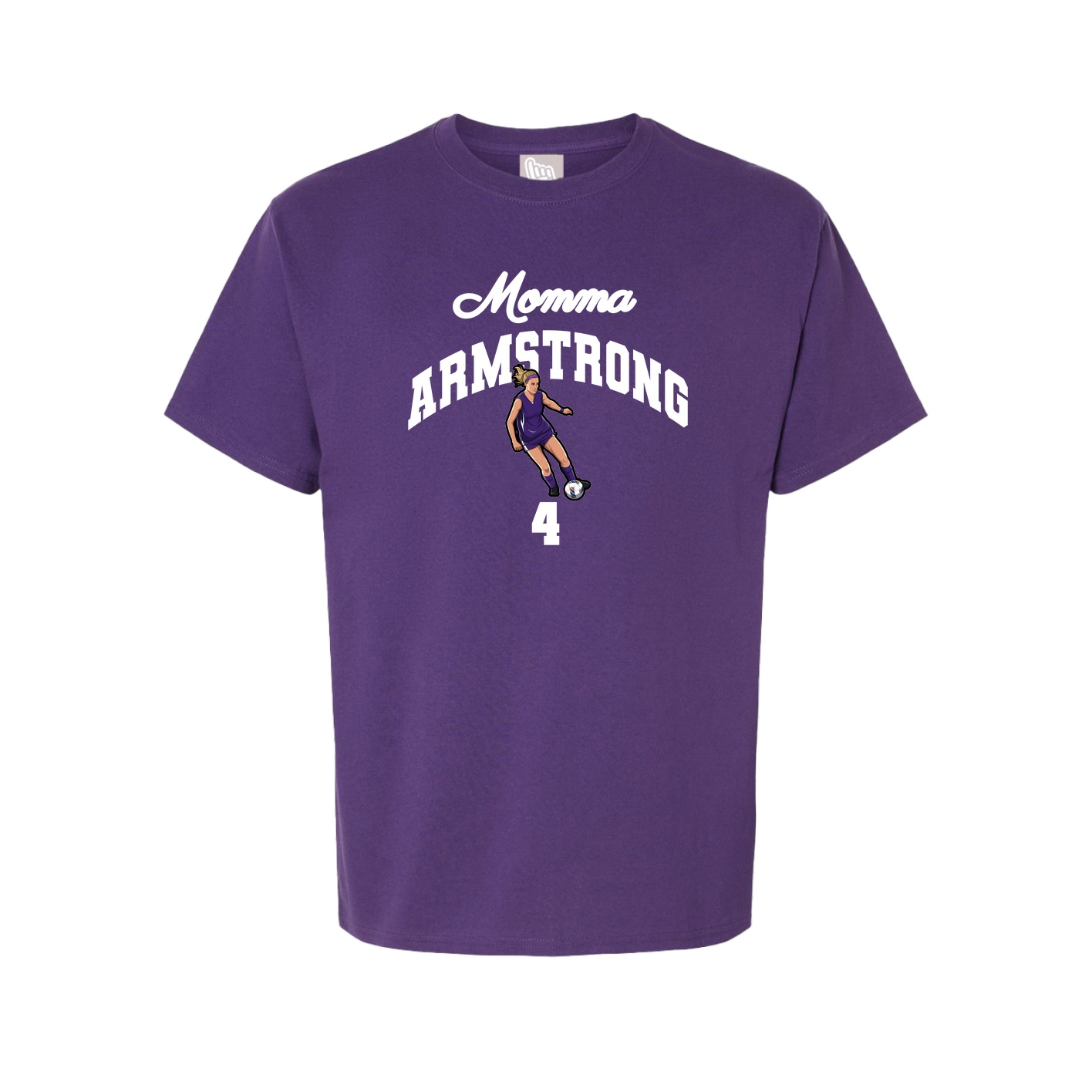 Youth Tee — Mothers Day Arch in Purple