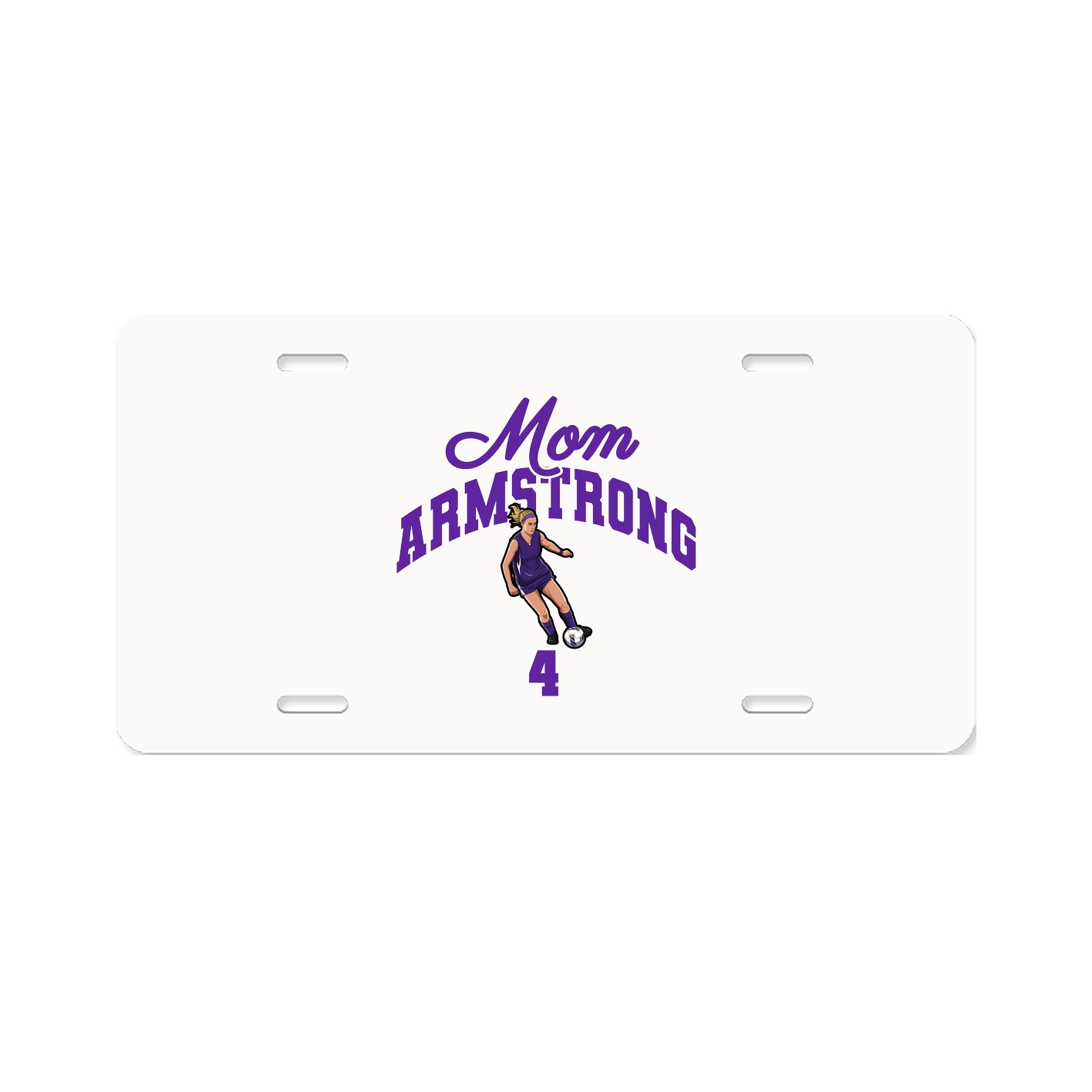 License Plate — Mothers Day Arch in Classic