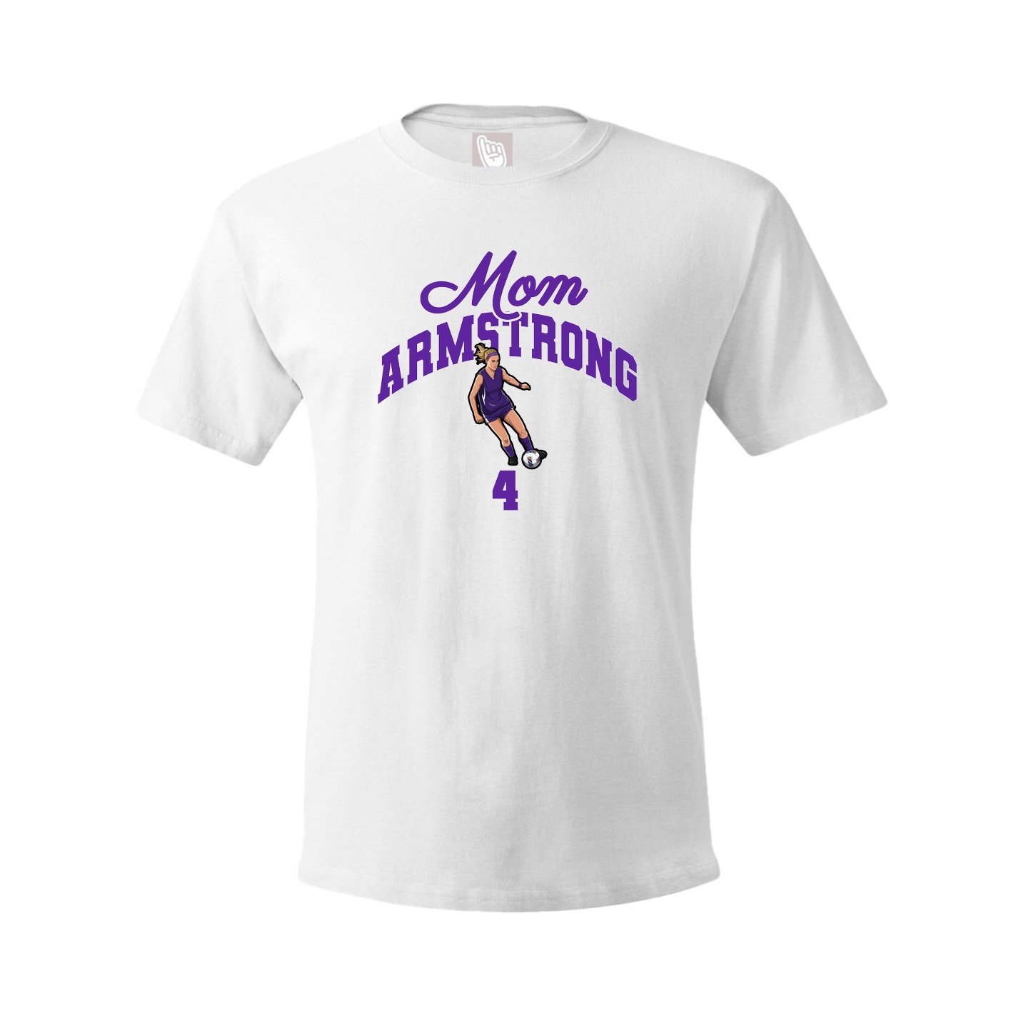 Youth Tee — Mothers Day Arch in White