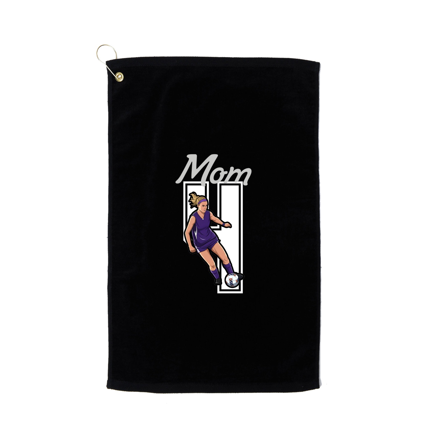 Golf Towel — Mothers Day Shirsey in Black