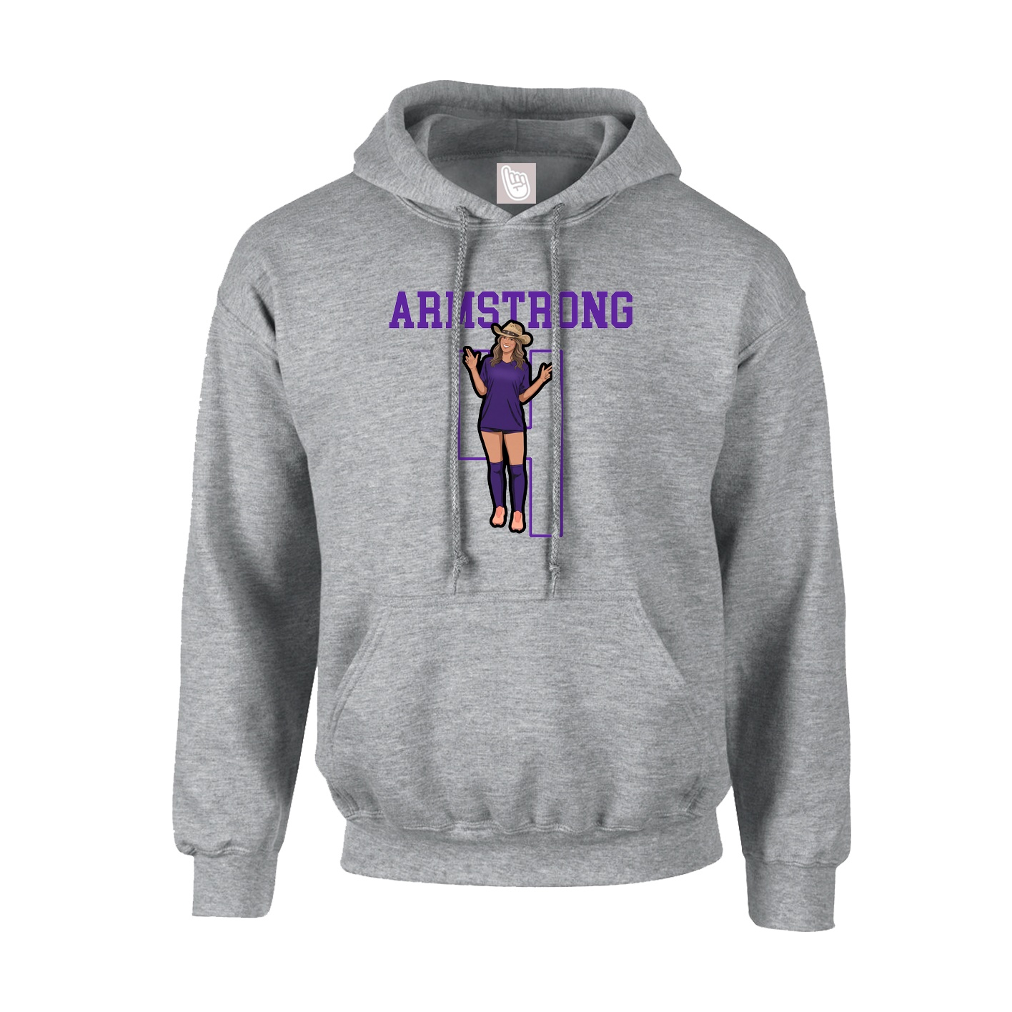 Youth Hoodie — Shirsey in Grey