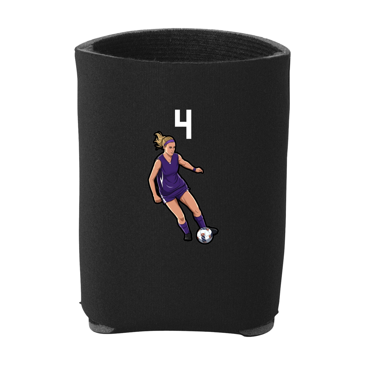Can Holder — Number Top in Black
