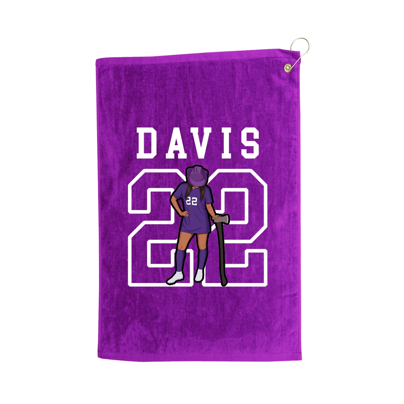 Golf Towel — Shirsey in Purple