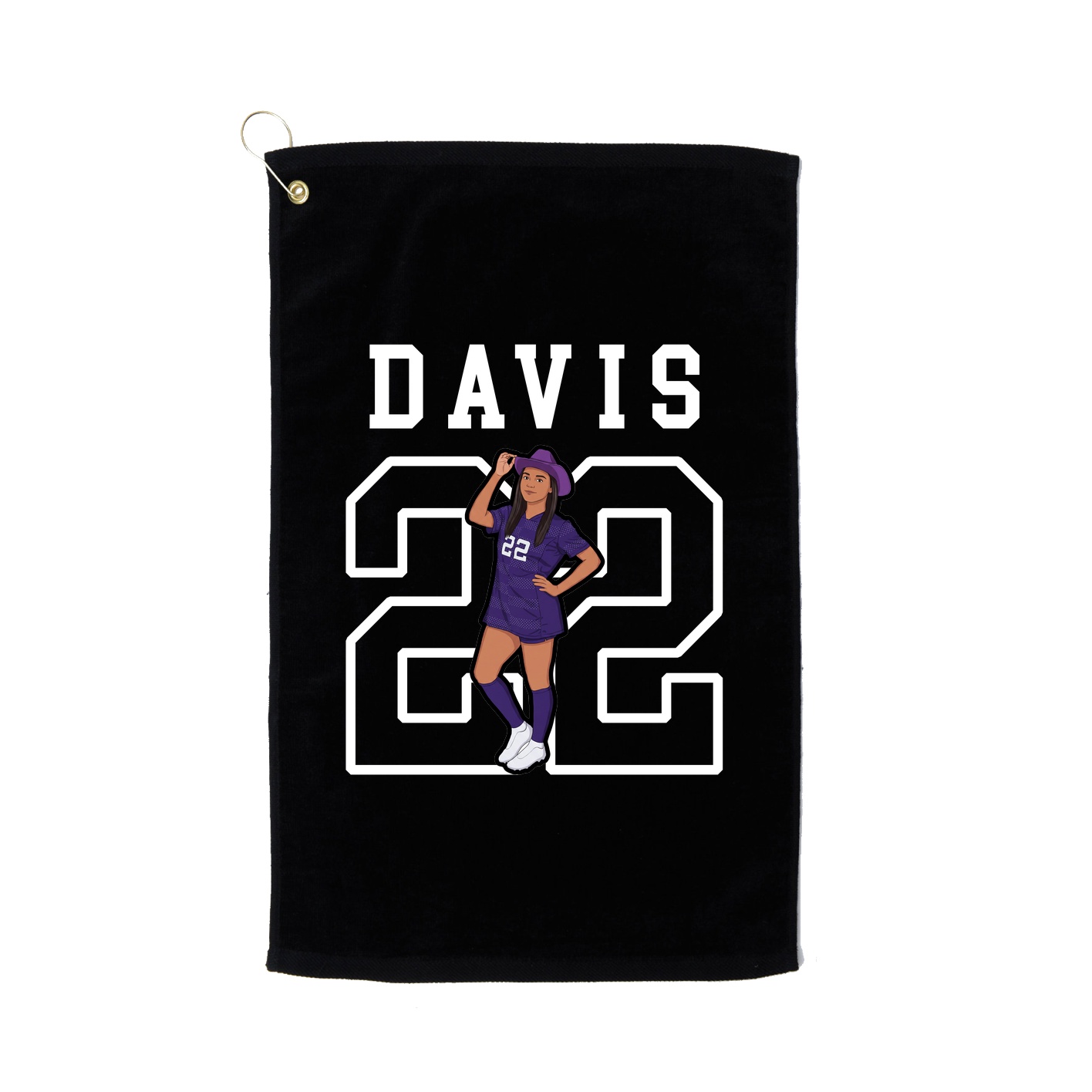 Golf Towel — Shirsey in Black