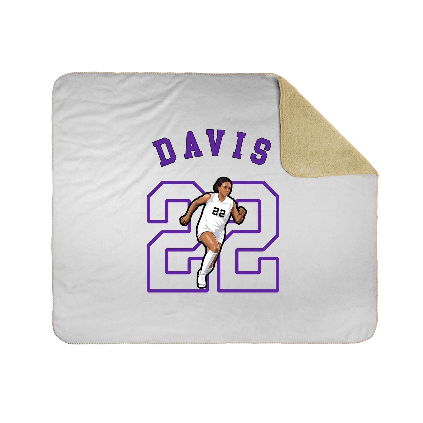 Throw Blanket — Shirsey Arch in White