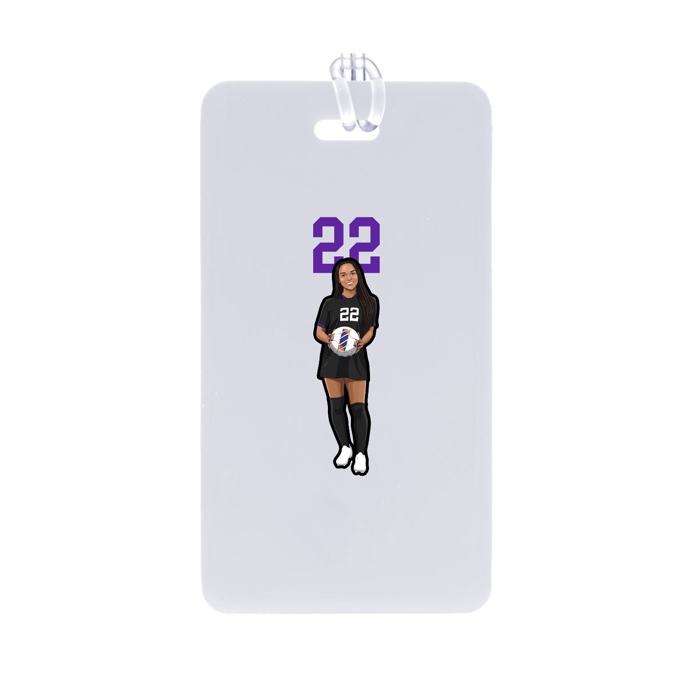 Bag Tag — Number Top in Classic